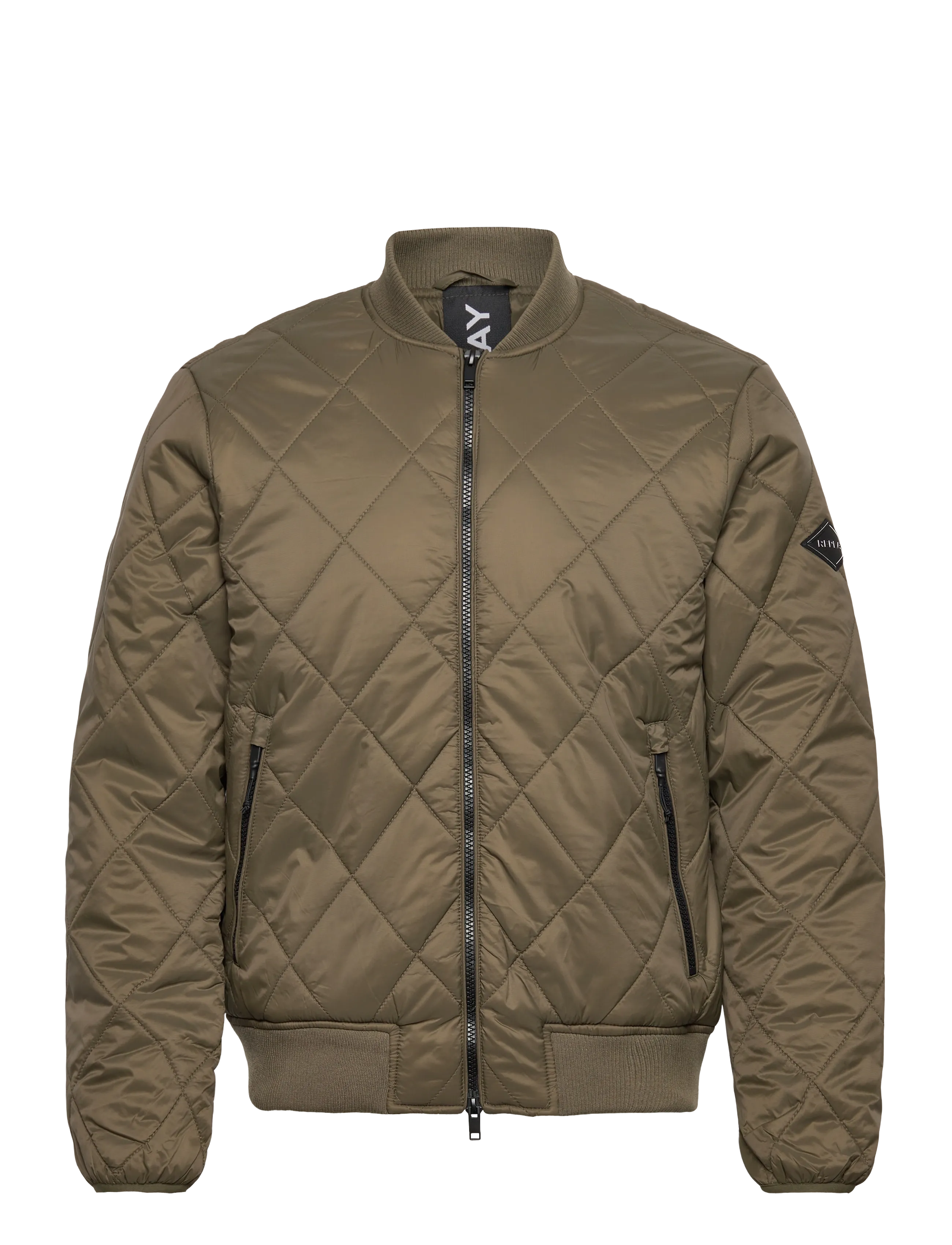 Replay Jacket REGULAR - Bomberjackor - GREEN / khaki/green
