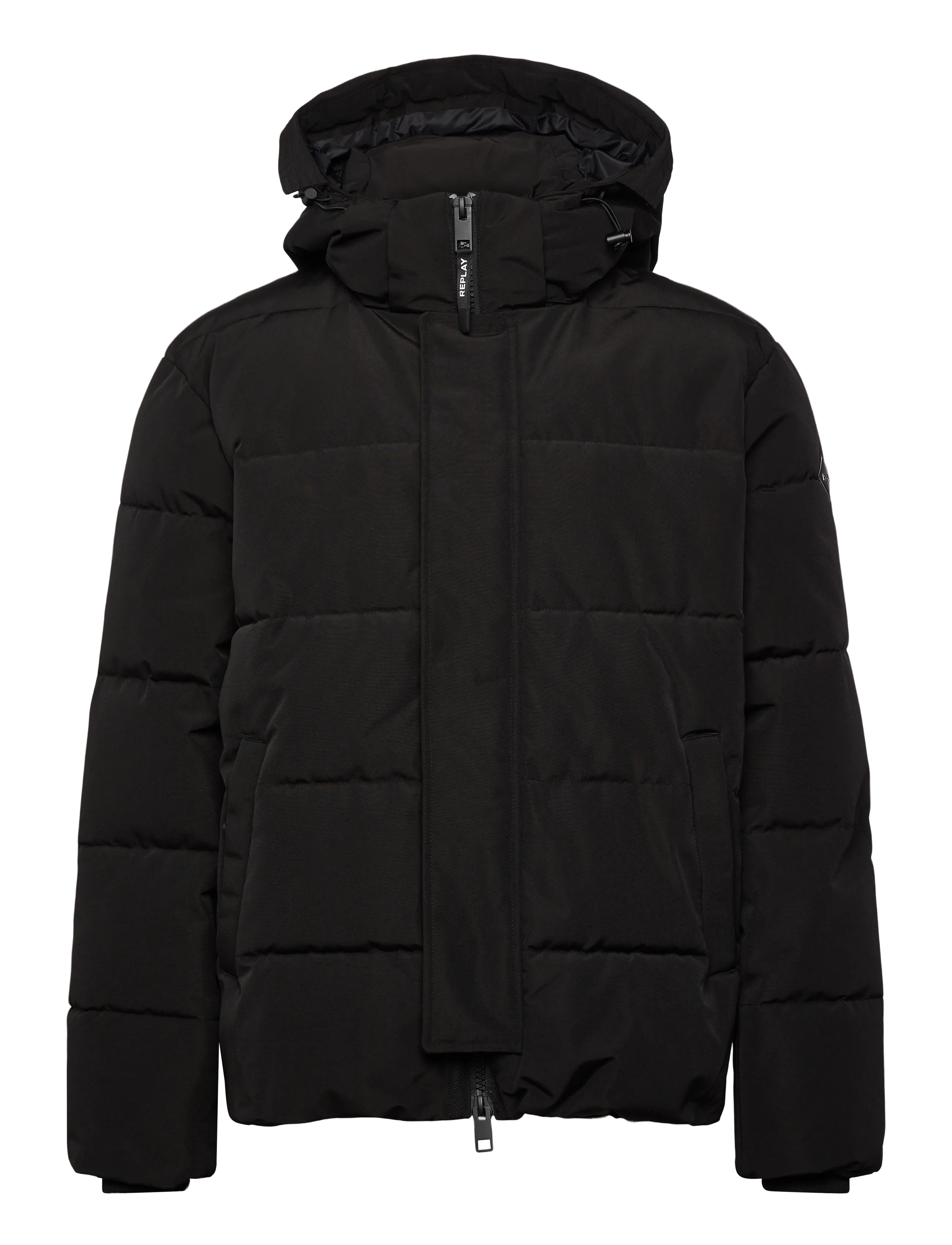 Replay Jacket COMFORT - Voodriga jakid - BLACK / black