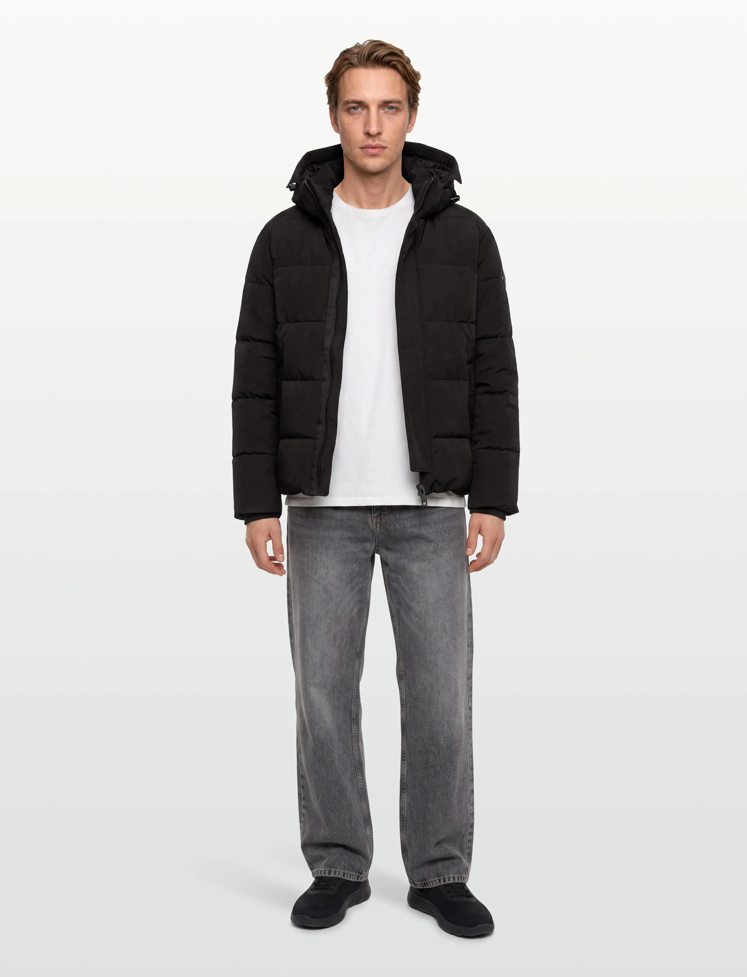 Replay Jacket Comfort, M, Jackets, Schwarz - Padded Männerswear