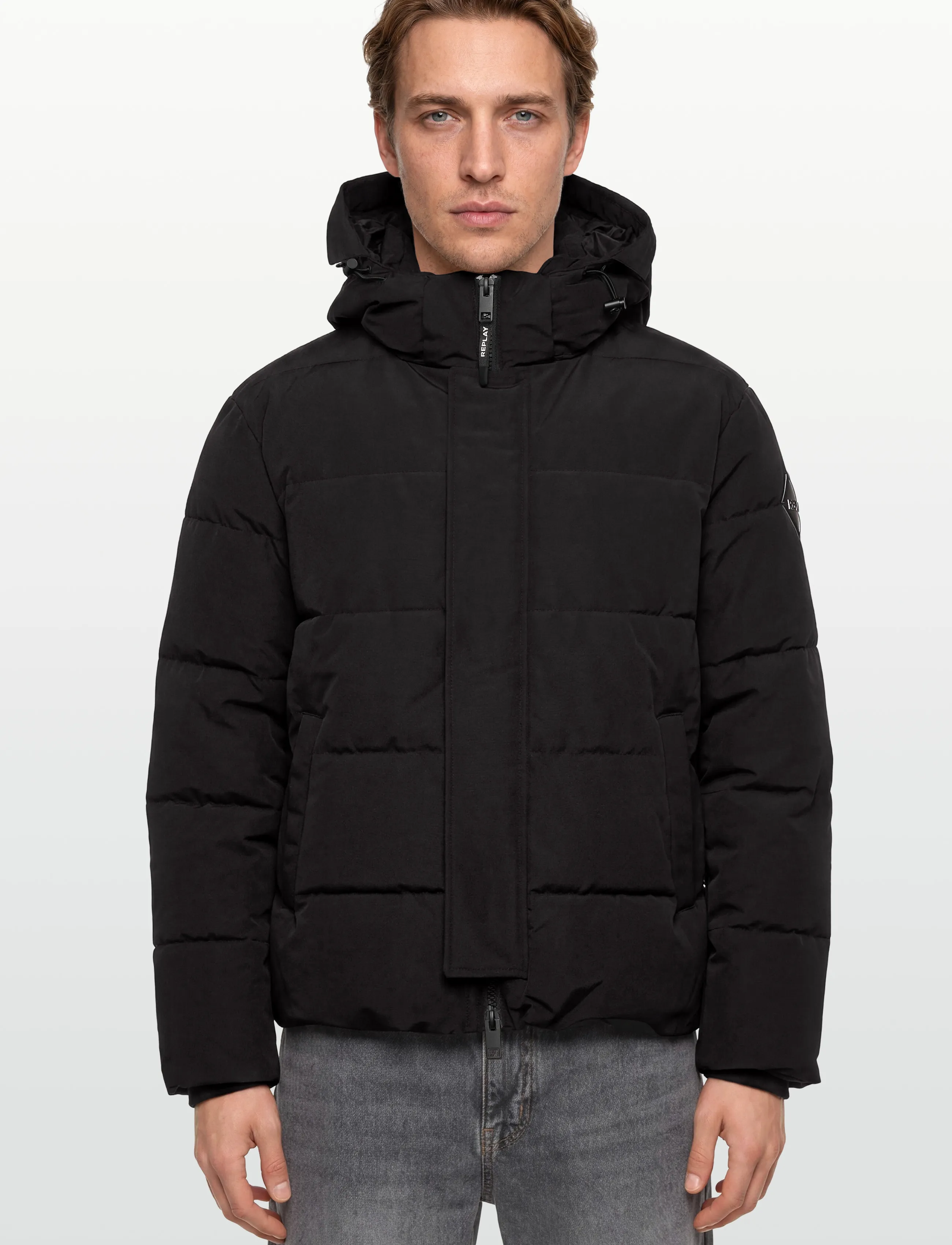 Replay - Jacket COMFORT - daunenjacken - black - 3