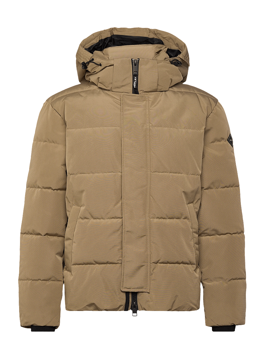 Replay - Jacket COMFORT - daunenjacken - brown - 1