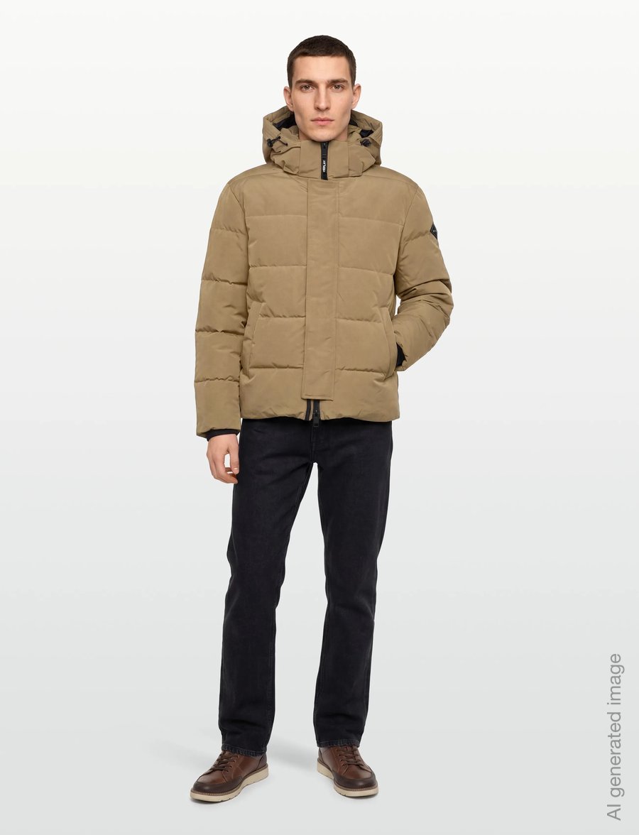 Replay - Jacket COMFORT - daunenjacken - brown - 0