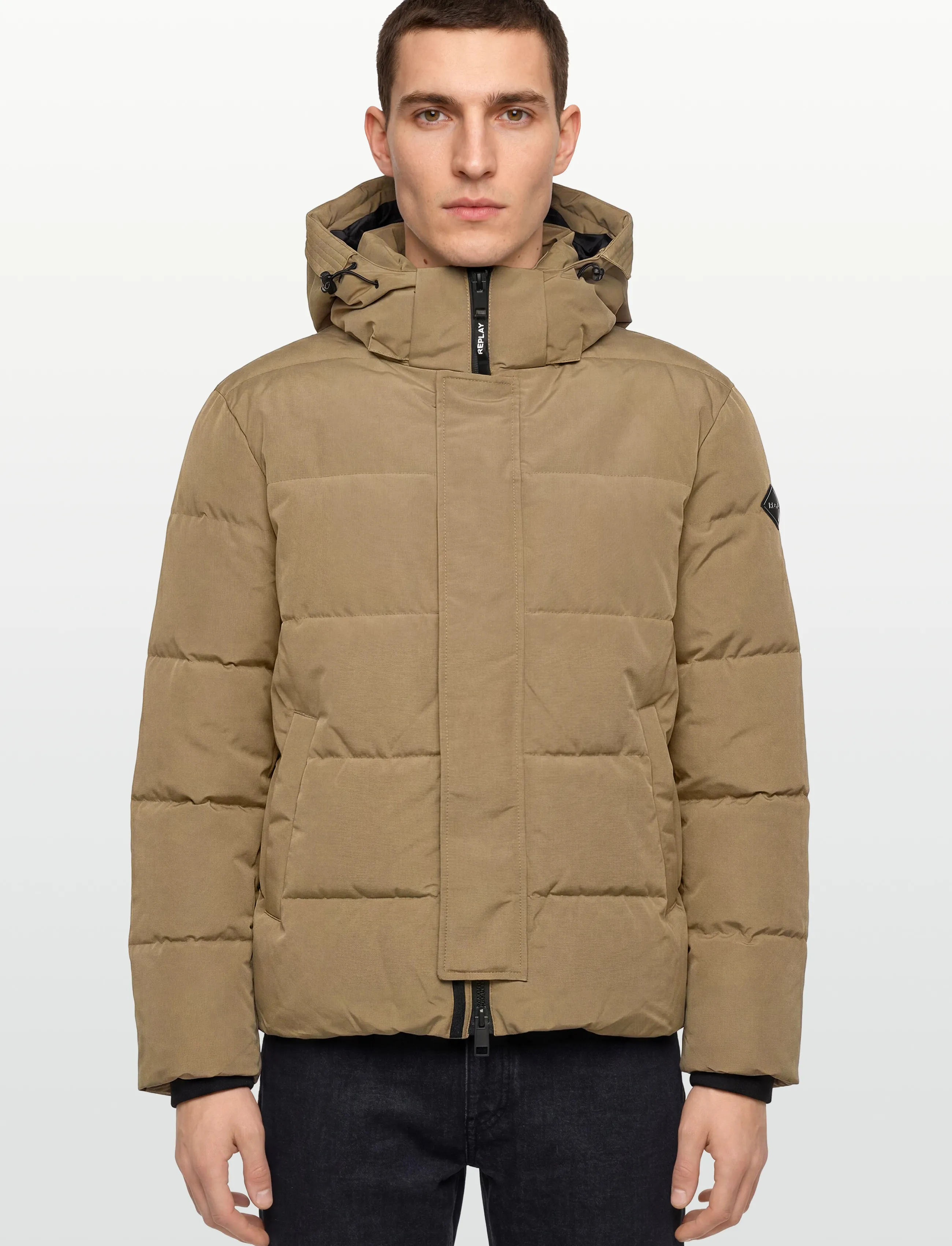 Replay - Jacket COMFORT - dunjakker - brown - 3