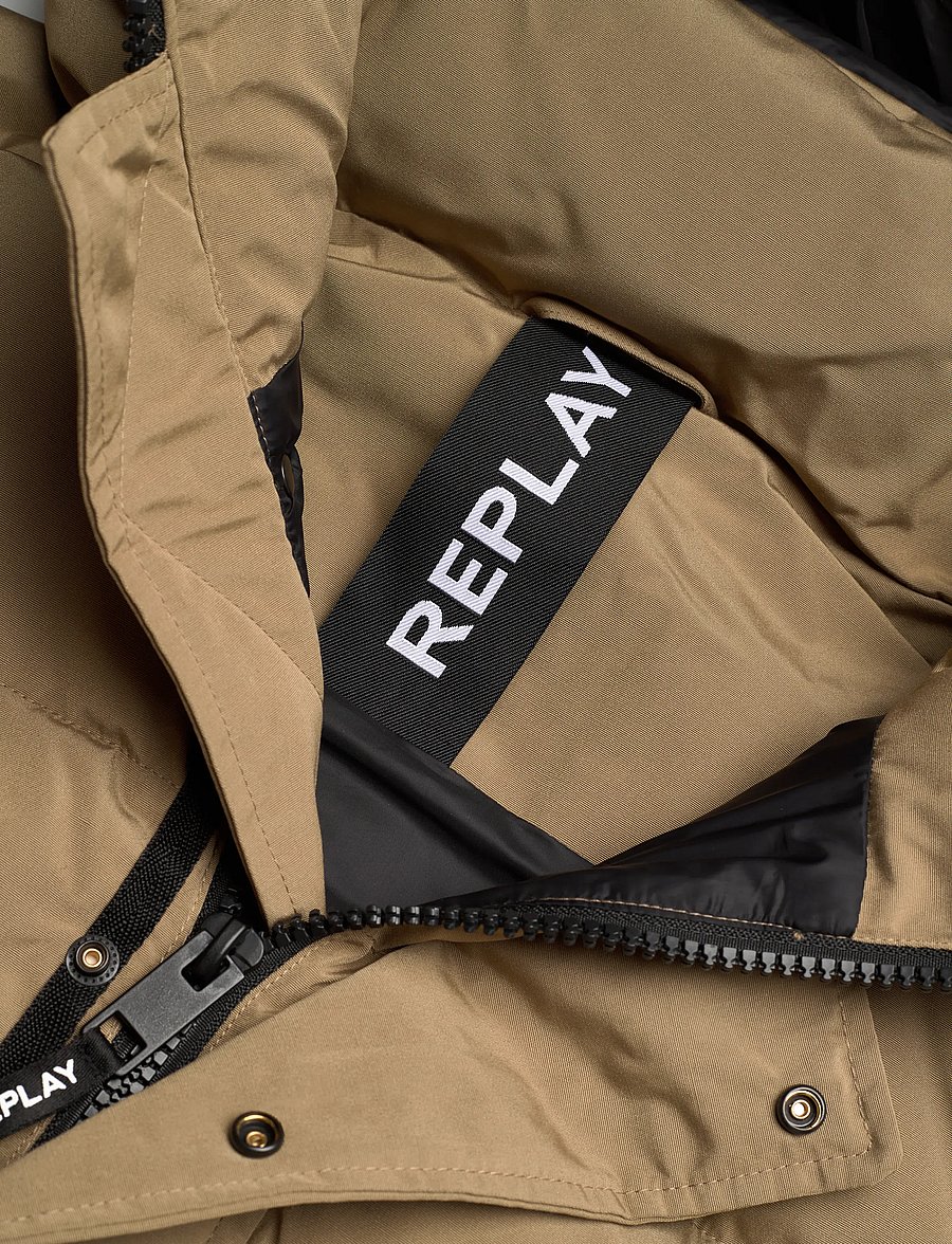 Replay - Jacket COMFORT - daunenjacken - brown - 5