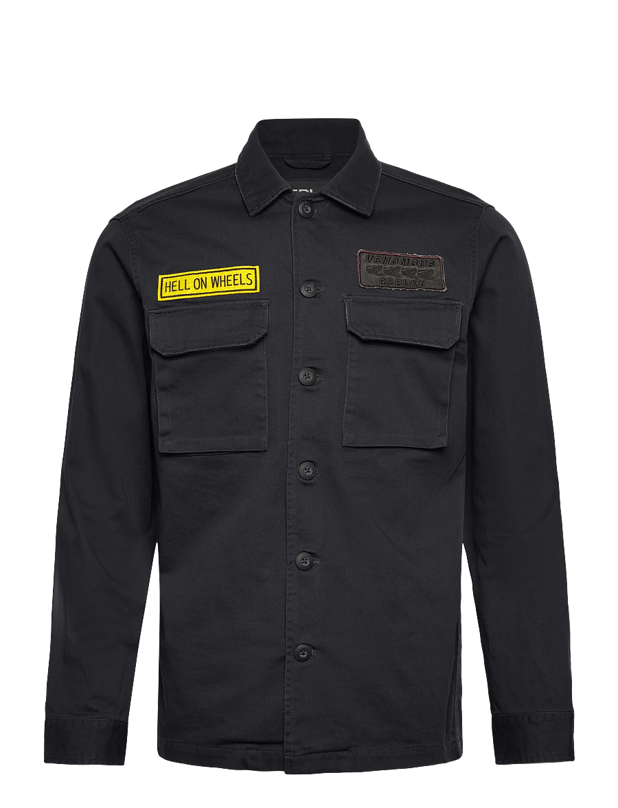 Replay - Jacket REGULAR - sügisjoped - black - 1