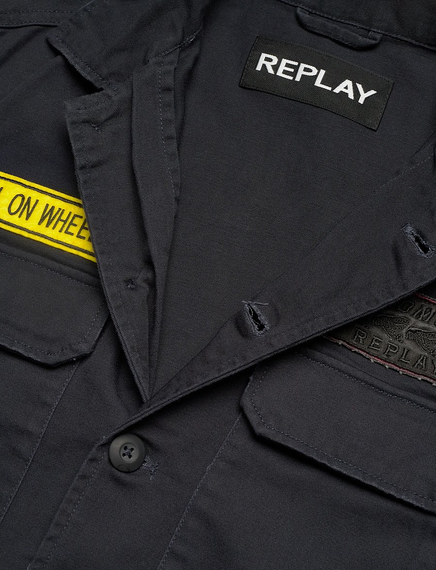 Replay - Jacket REGULAR - sügisjoped - black - 5