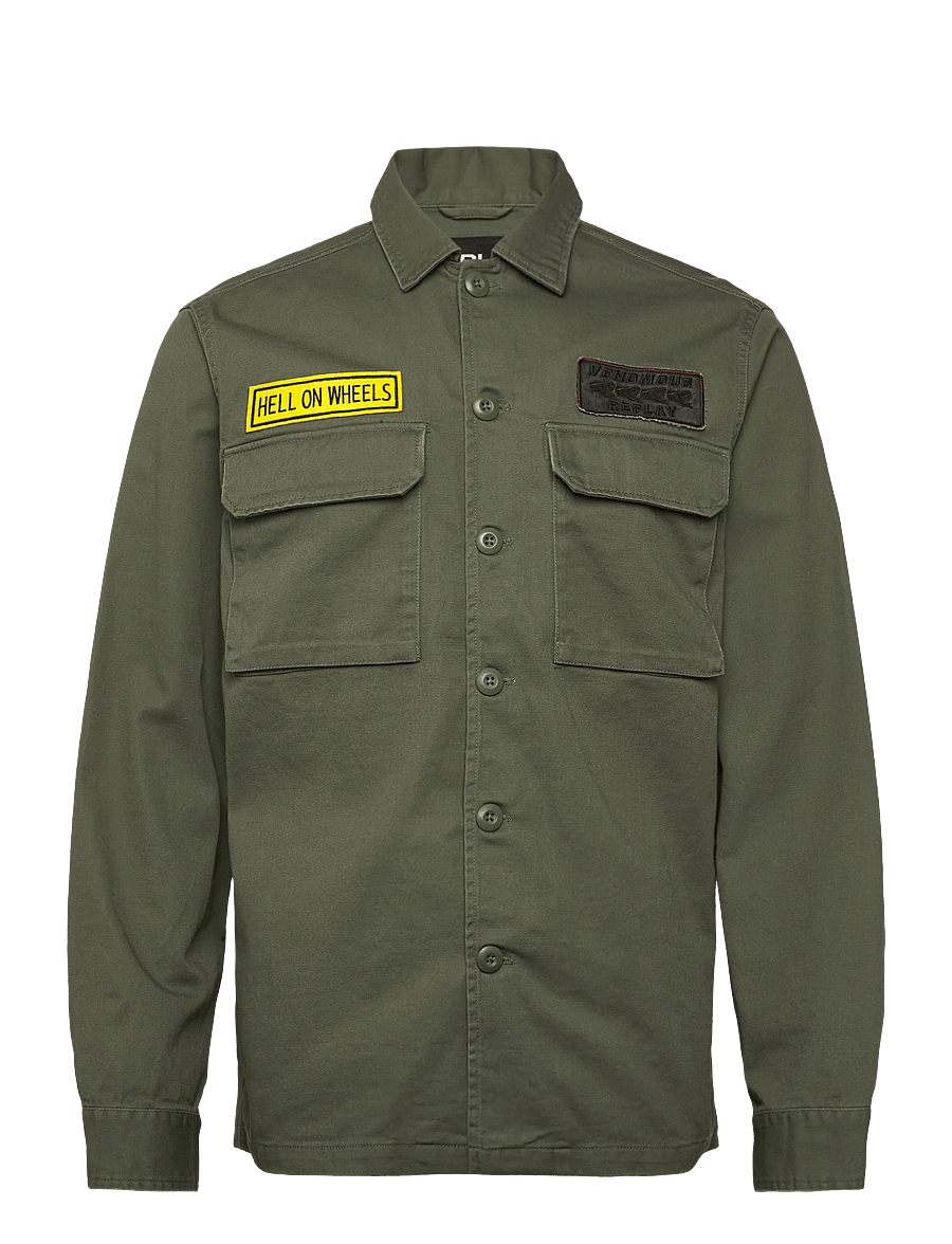 Replay - Jacket REGULAR - herbstjacken - khaki green - 1