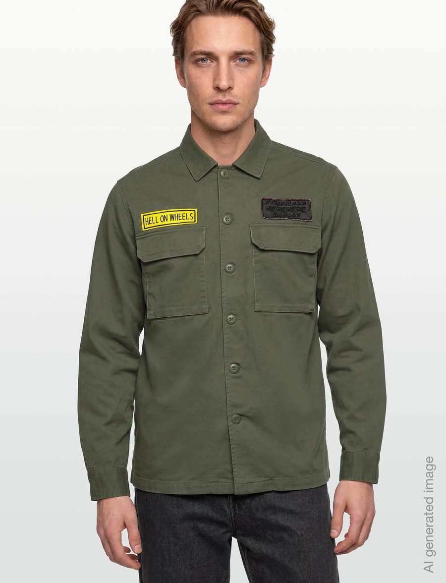 Replay - Jacket REGULAR - herbstjacken - khaki green - 3