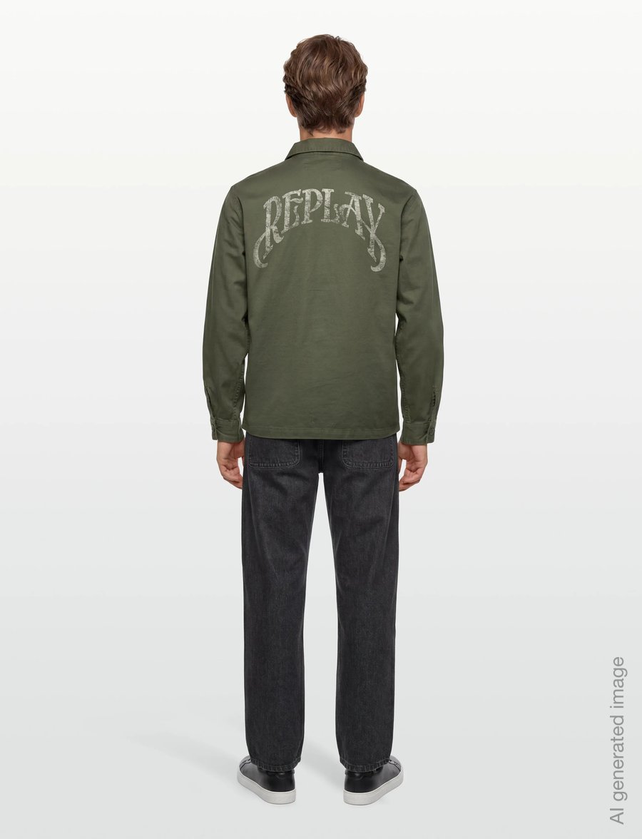 Replay - Jacket REGULAR - herbstjacken - khaki green - 4