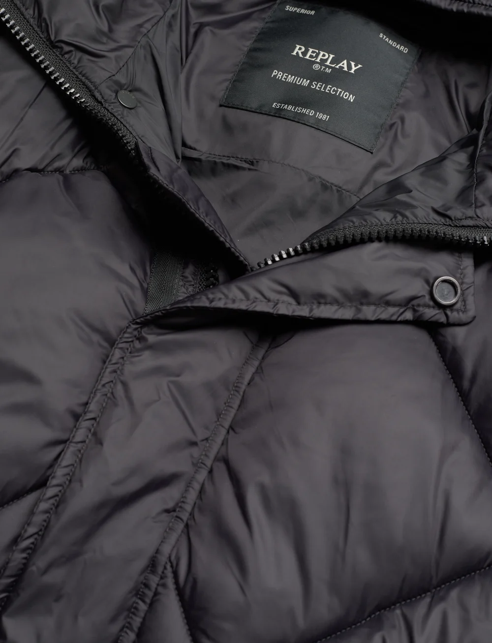 Replay - Jacket PLANET POWERED - talvejoped - black - 2