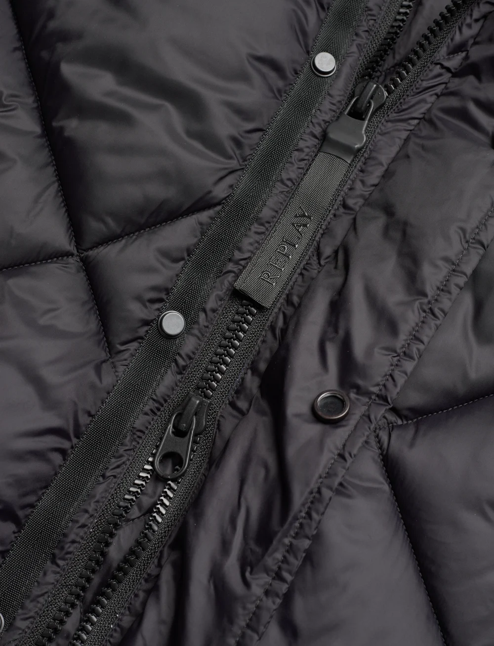 Replay - Jacket PLANET POWERED - talvejoped - black - 3