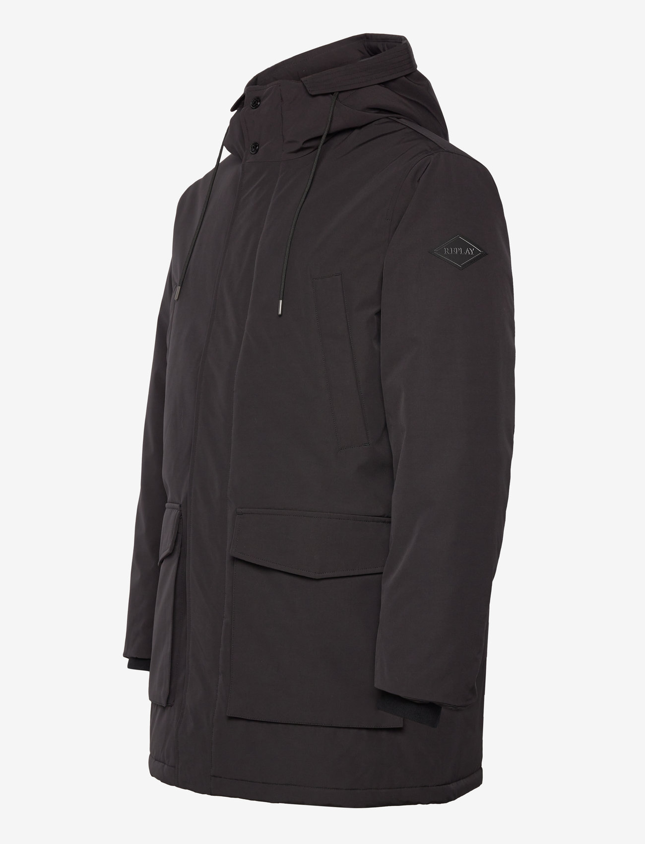 Replay - Jacket  PLANET POWERED - parkas - black - 2