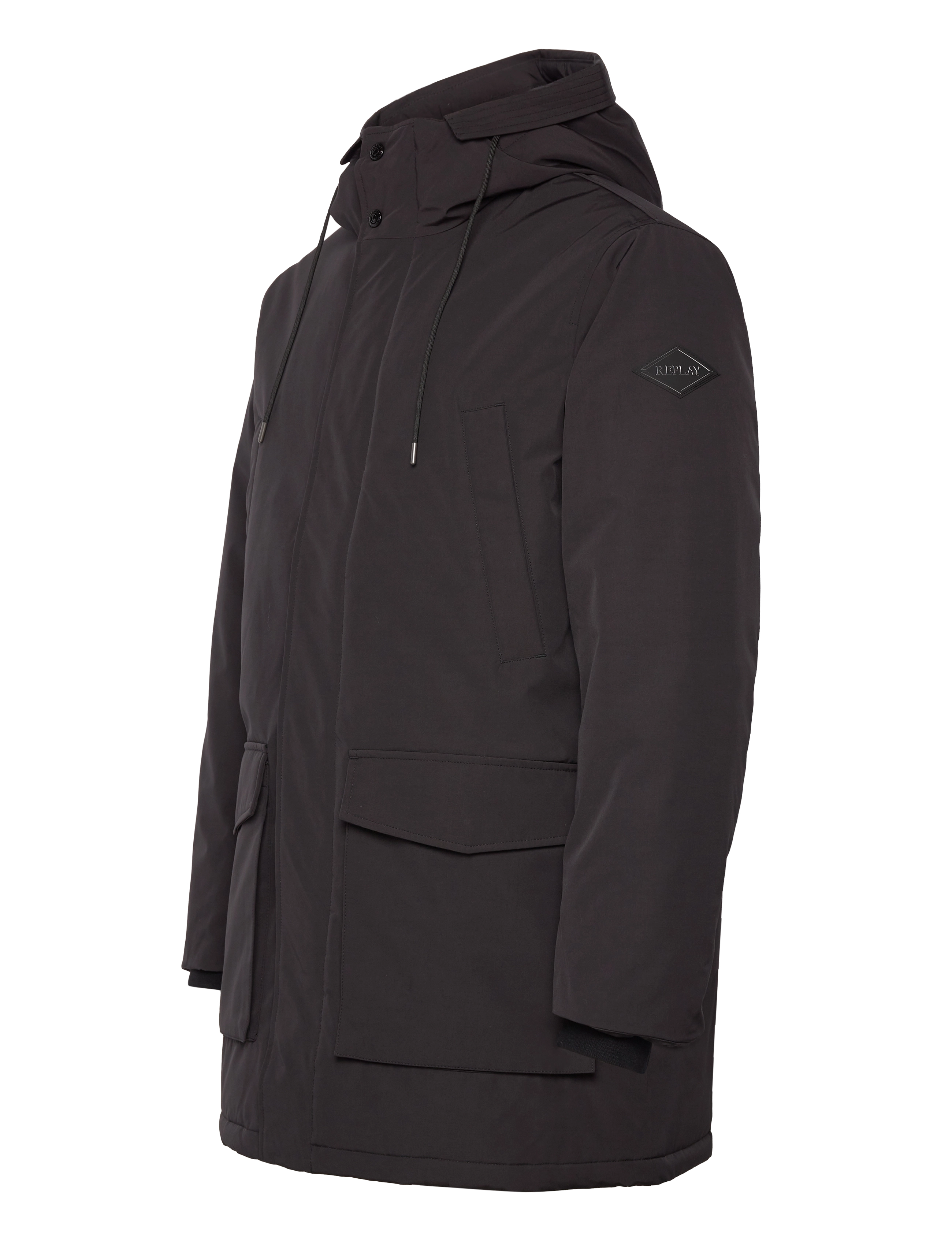 Replay - Jacket  PLANET POWERED - lyhyet takit - black - 2