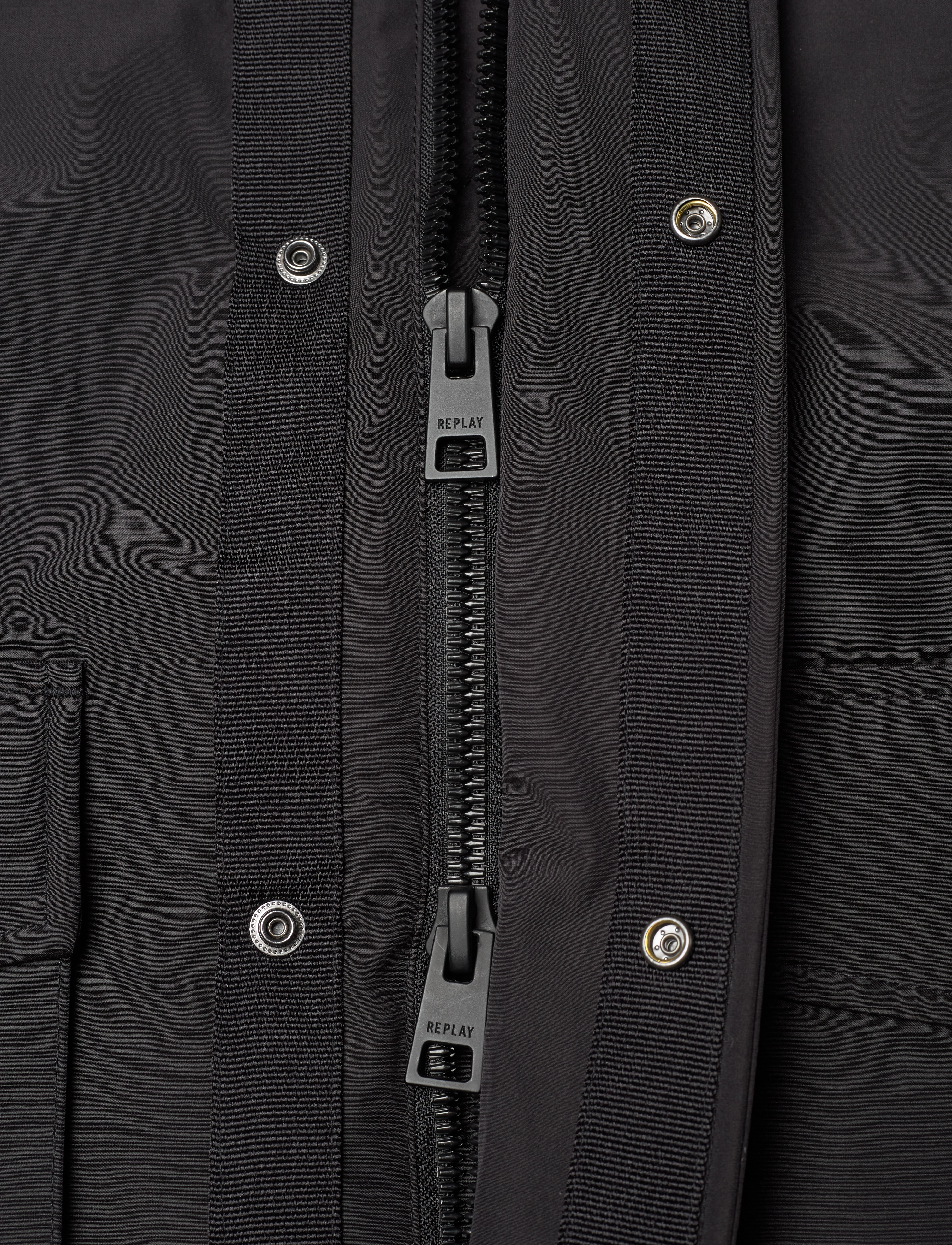 Replay - Jacket  PLANET POWERED - lyhyet takit - black - 5