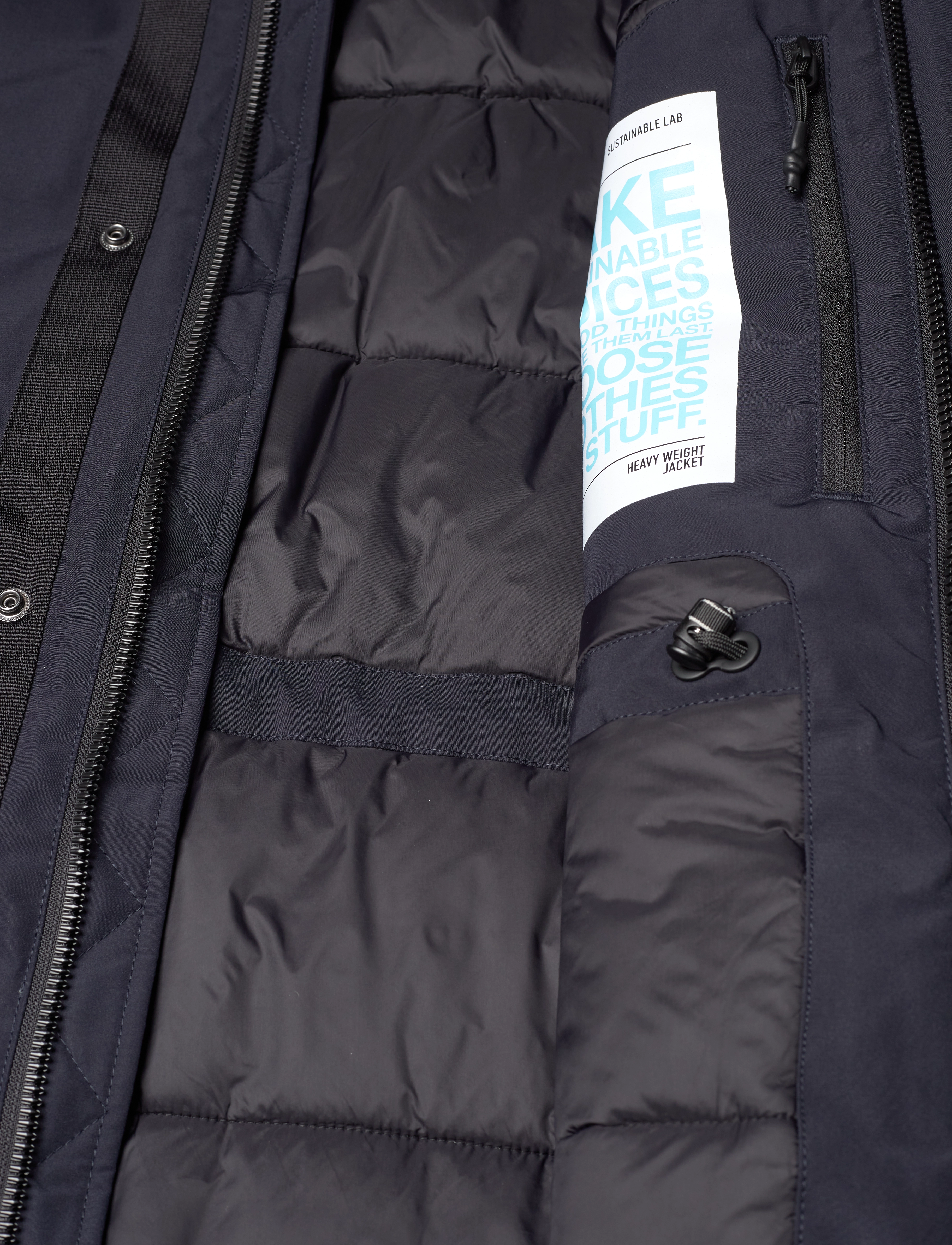 Replay - Jacket  PLANET POWERED - vinterjackor - navy - 3