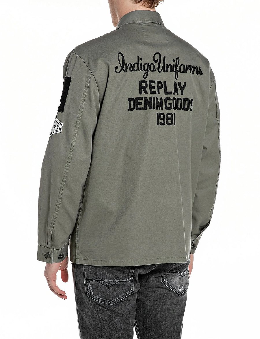 Replay - Jacket REGULAR - frühlingsjacken - green - 5