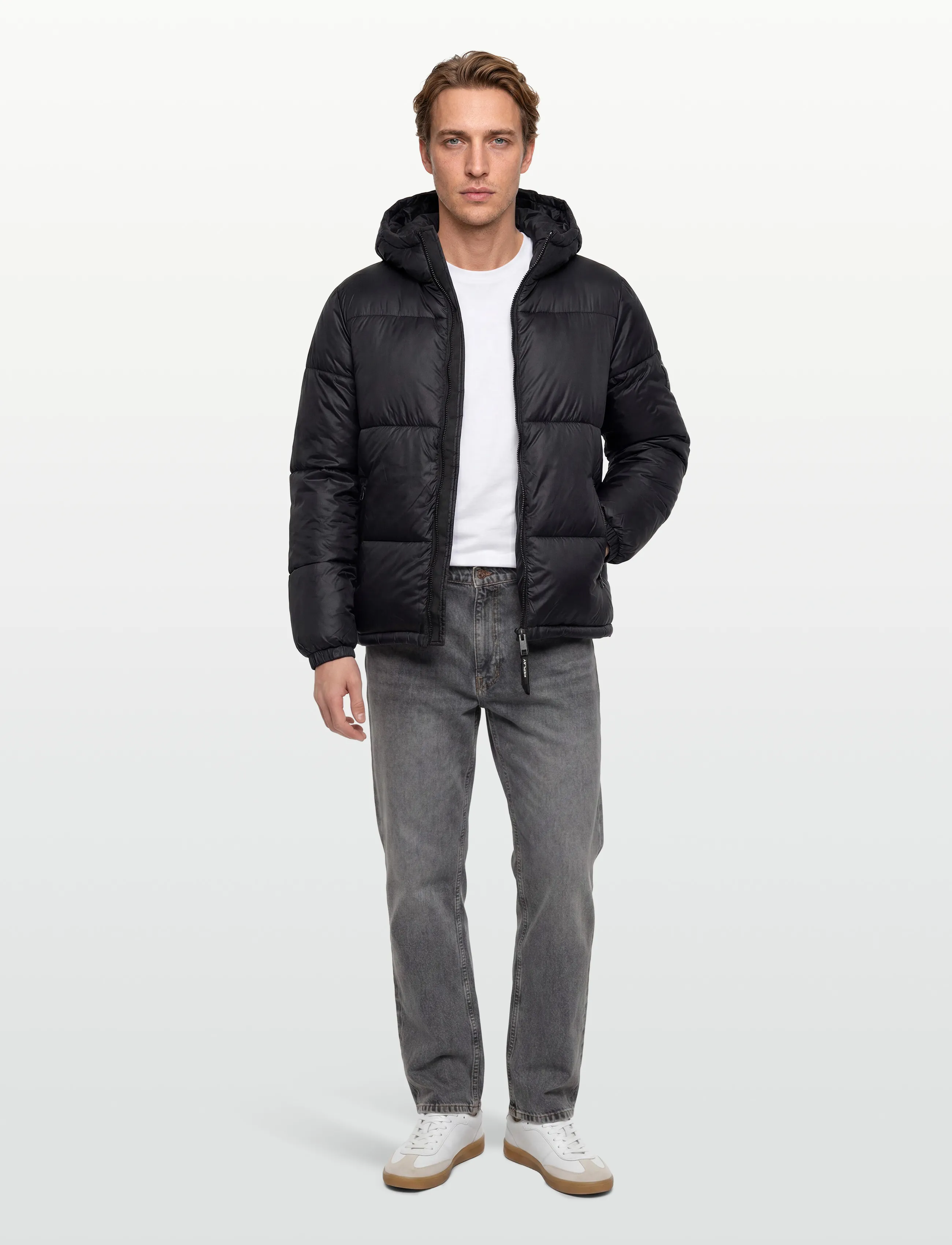 Replay Jacket, XXL, Jackets, Schwarz - Padded Männerswear