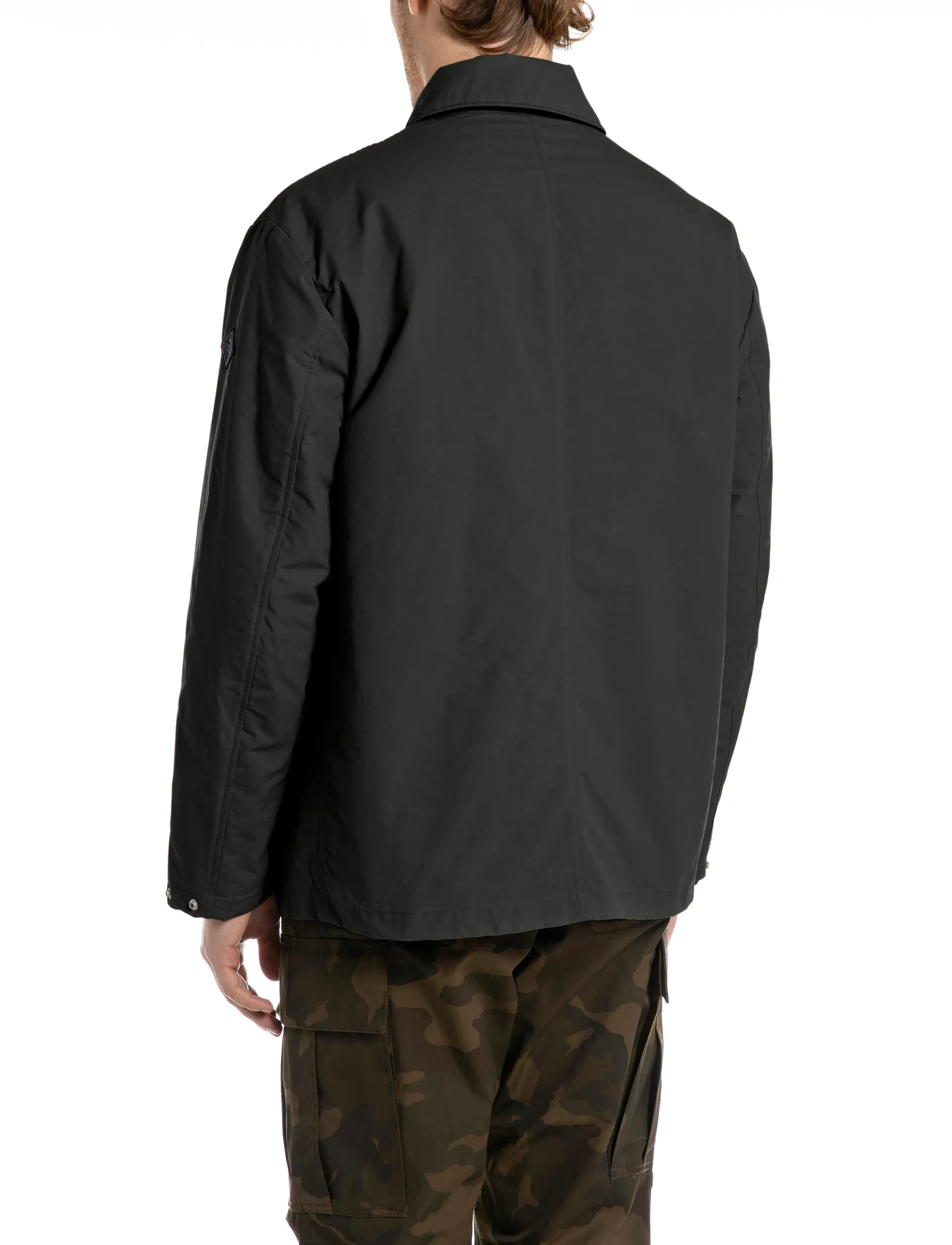 Replay - REGULAR   SYNTHETIC COMPONENT Jacket - black - 3