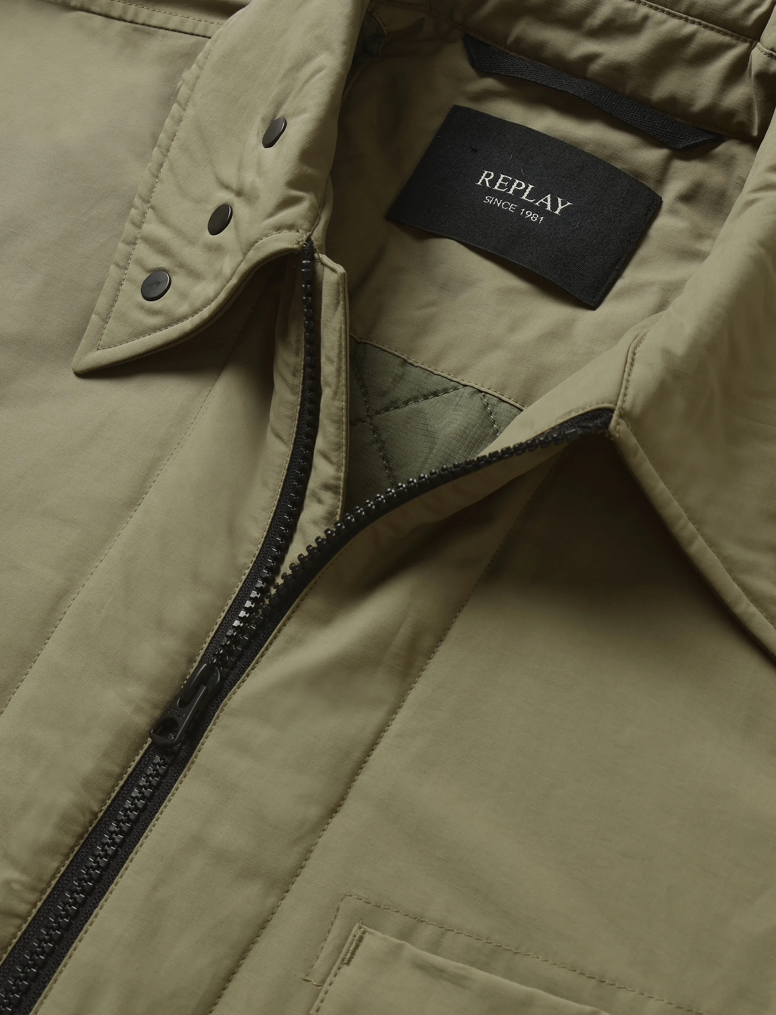 Replay - REGULAR   SYNTHETIC COMPONENT Jacket - dunjackor - brown - 4