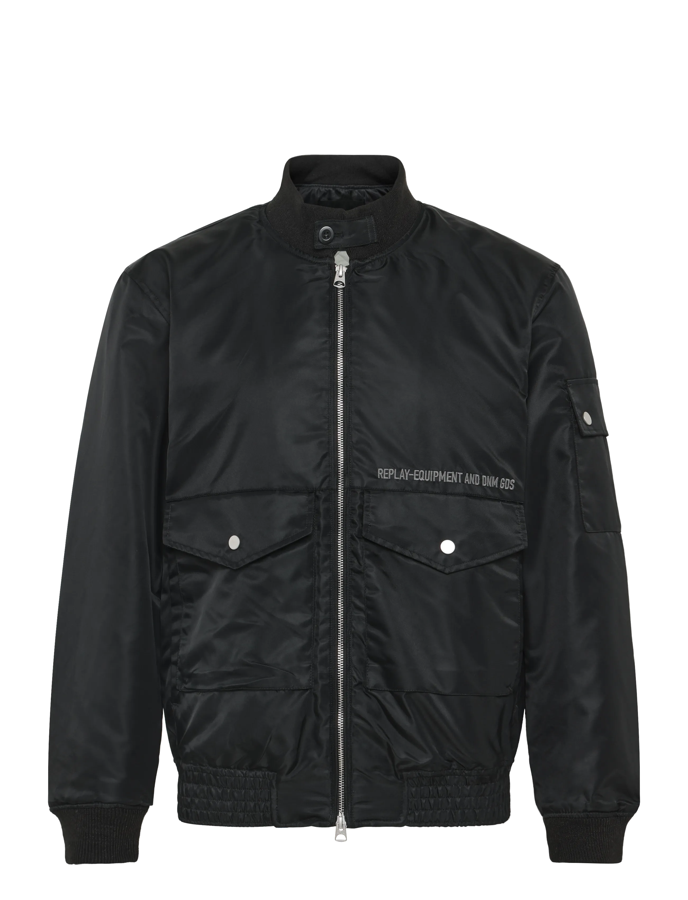 REPLAY Regular Sustainable Synthetic Component Jacke Schwarz - M - Herren