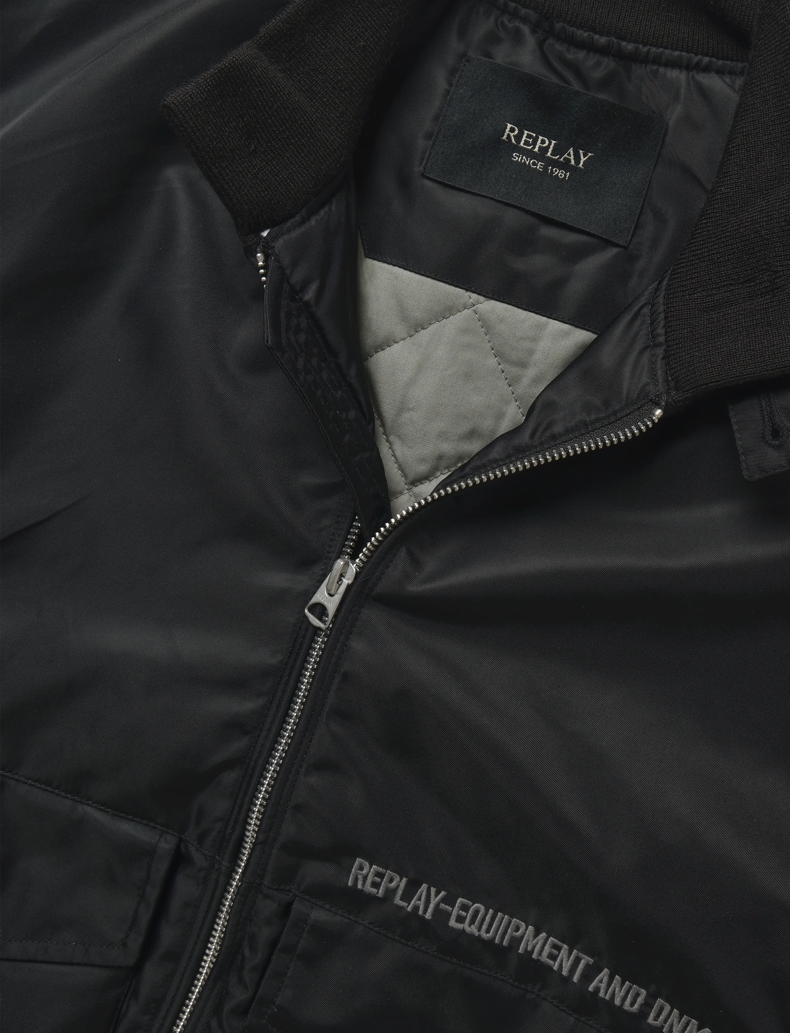 Replay - REGULAR  Sustainable SYNTHETIC COMPONENT Jacket - black - 4