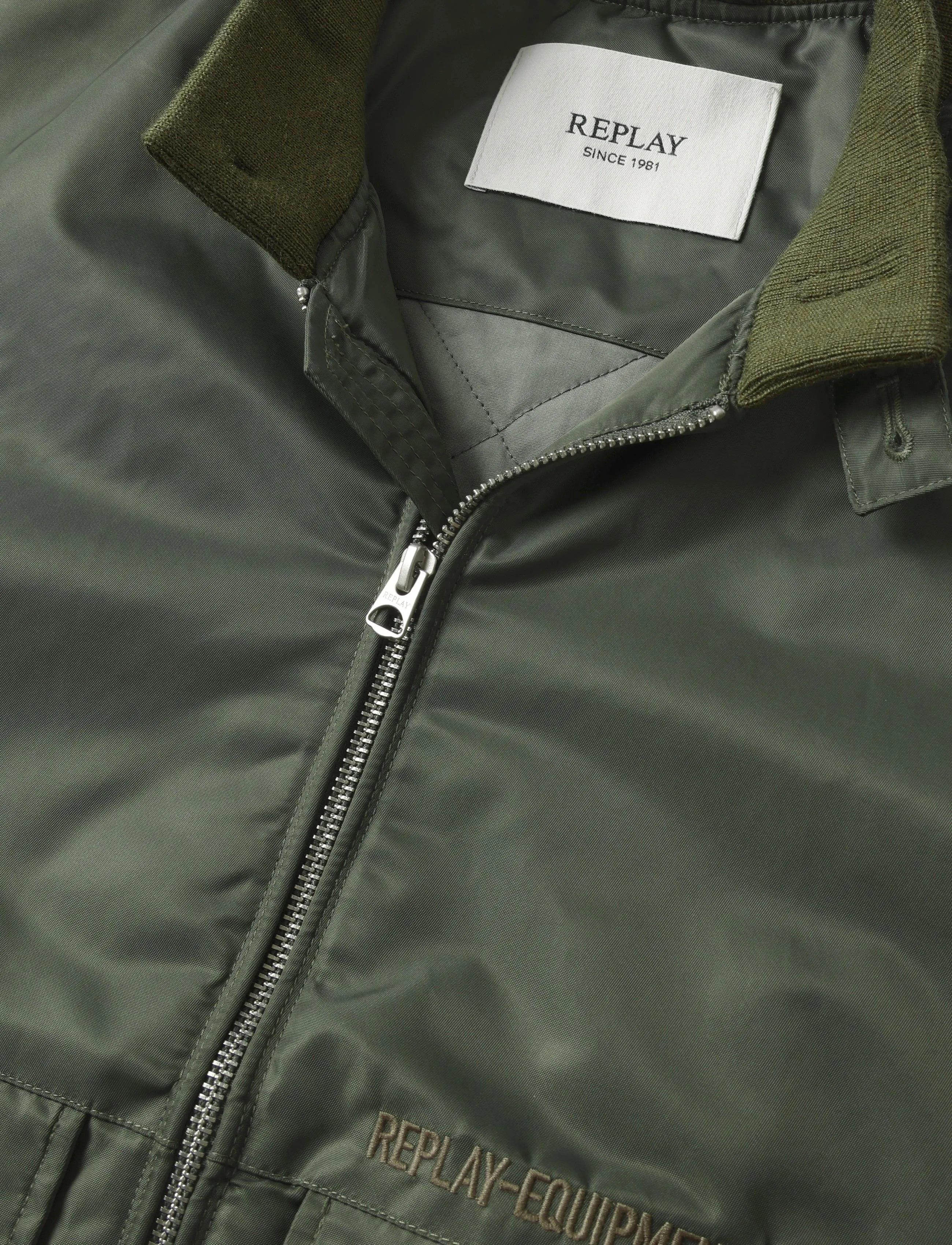 Replay - REGULAR  Sustainable SYNTHETIC COMPONENT Jacket - green - 4