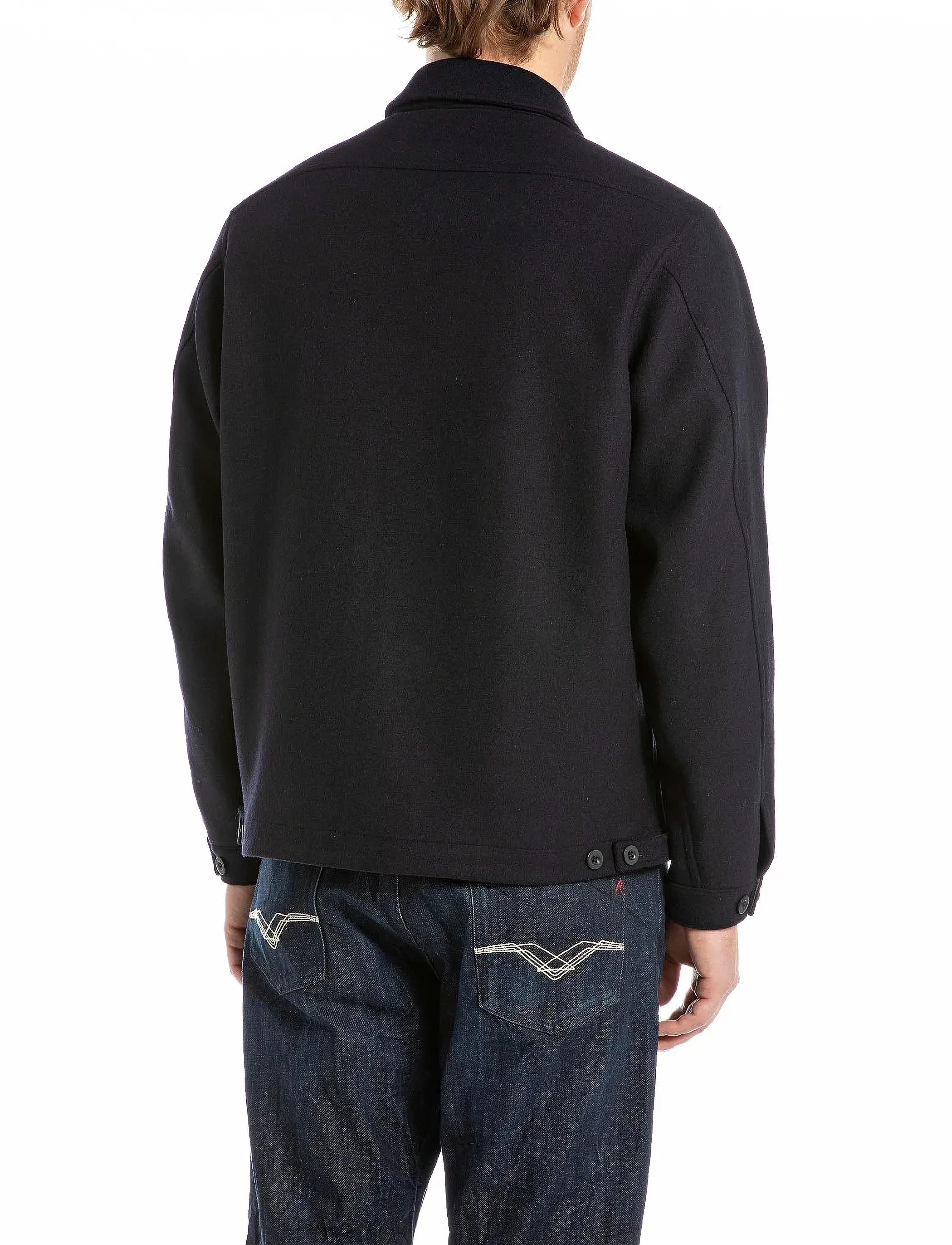 Replay - Jacket REGULAR - striukės ir švarkeliai - blue - 3