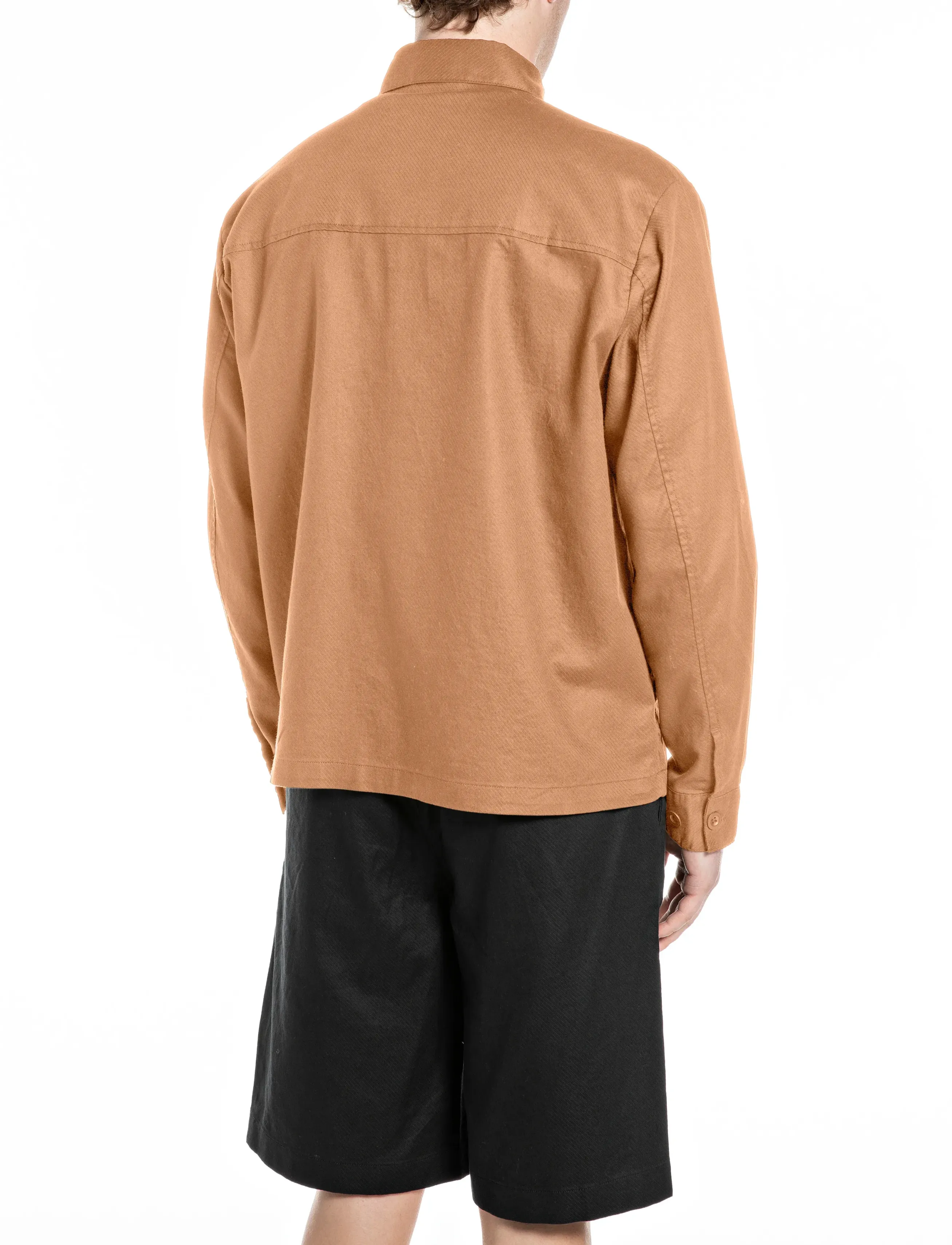 Replay Jacket REGULAR - Forårsjakker - BROWN / orange