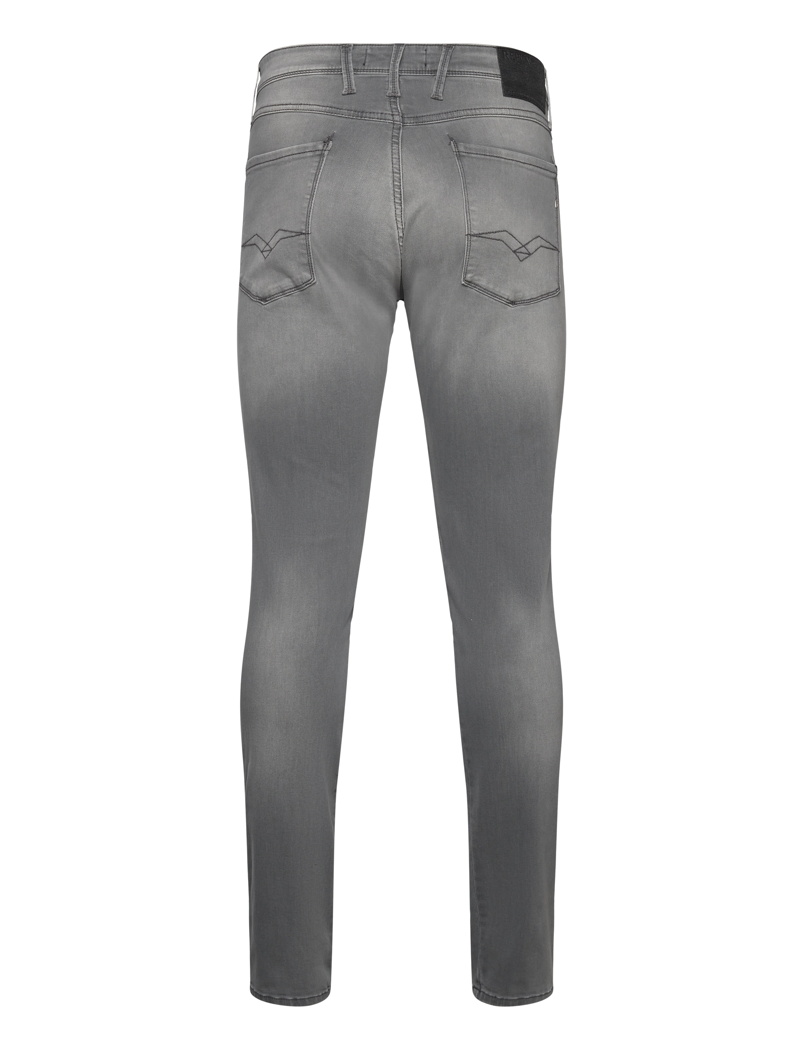 Replay - ANBASS Trousers SLIM C-Stretch - bukser & jeans - grey - 2