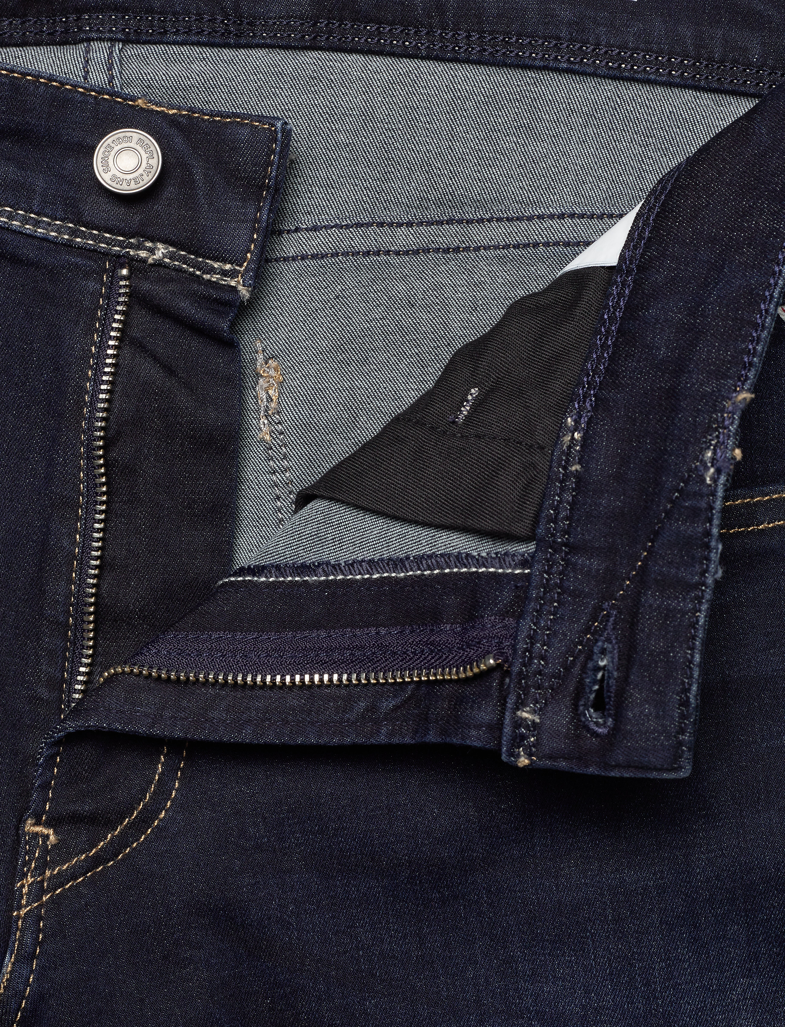 Replay - ANBASS Trousers SLIM 99 Denim - dark blue - 3