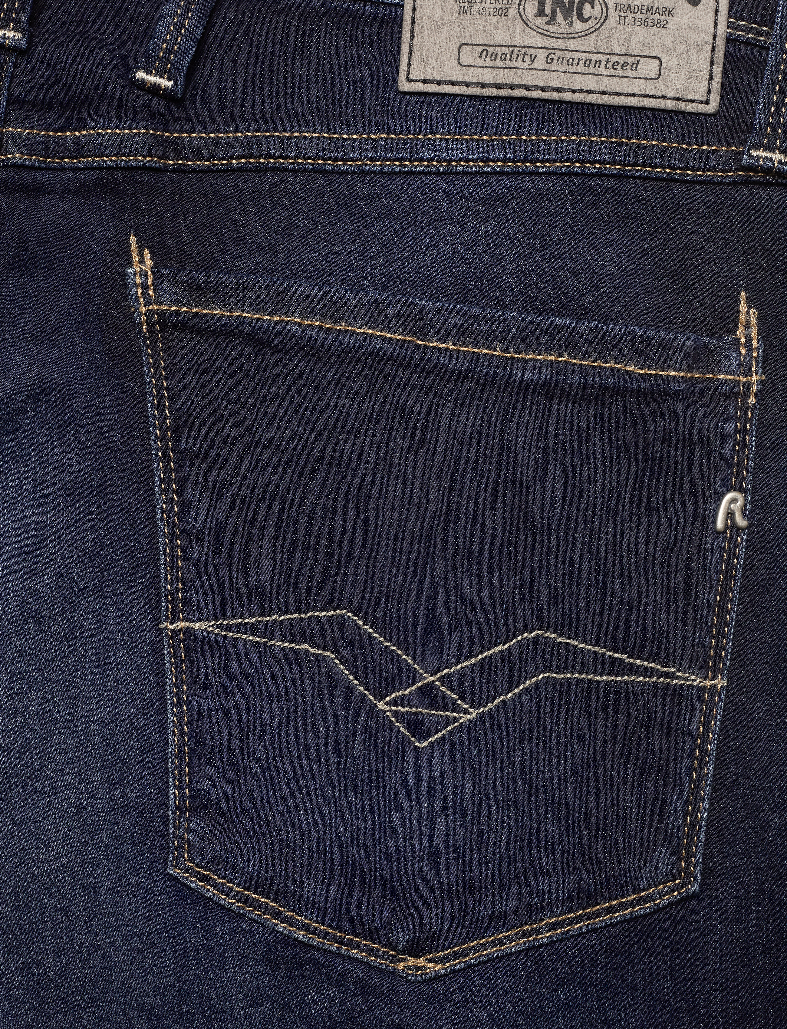 Replay - ANBASS Trousers SLIM 99 Denim - dark blue - 4