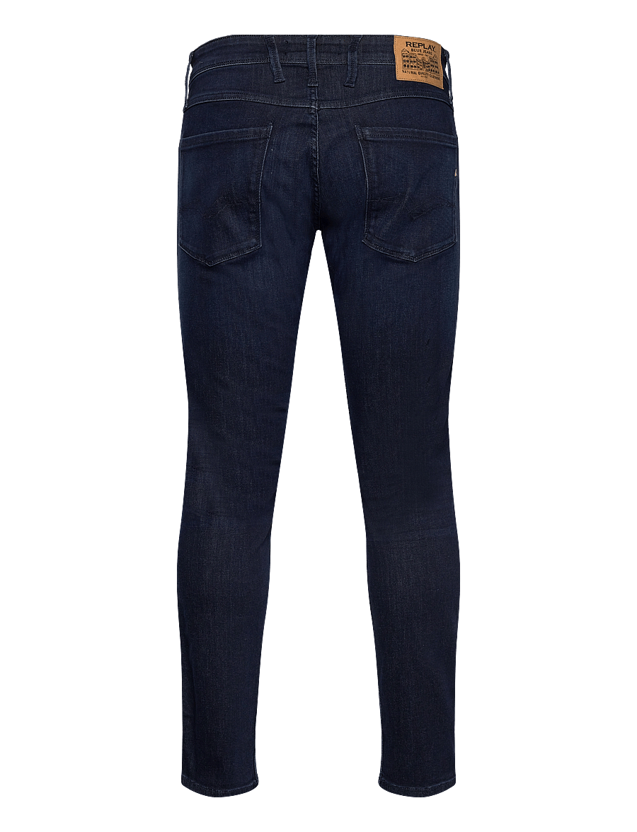 Replay - ANBASS Trousers SLIM 99 Denim - kitsad teksad - blue - 1