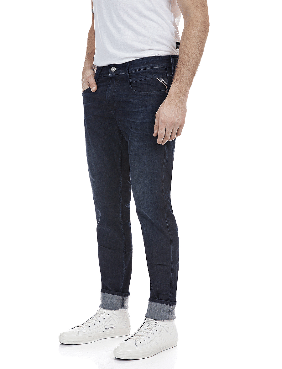 Replay - ANBASS Trousers SLIM 99 Denim - slim-fit jeans - blue - 0