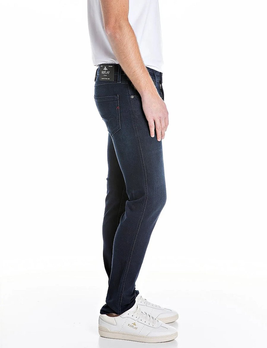 Replay - ANBASS Trousers SLIM 99 Denim - slim-fit jeans - blue - 3