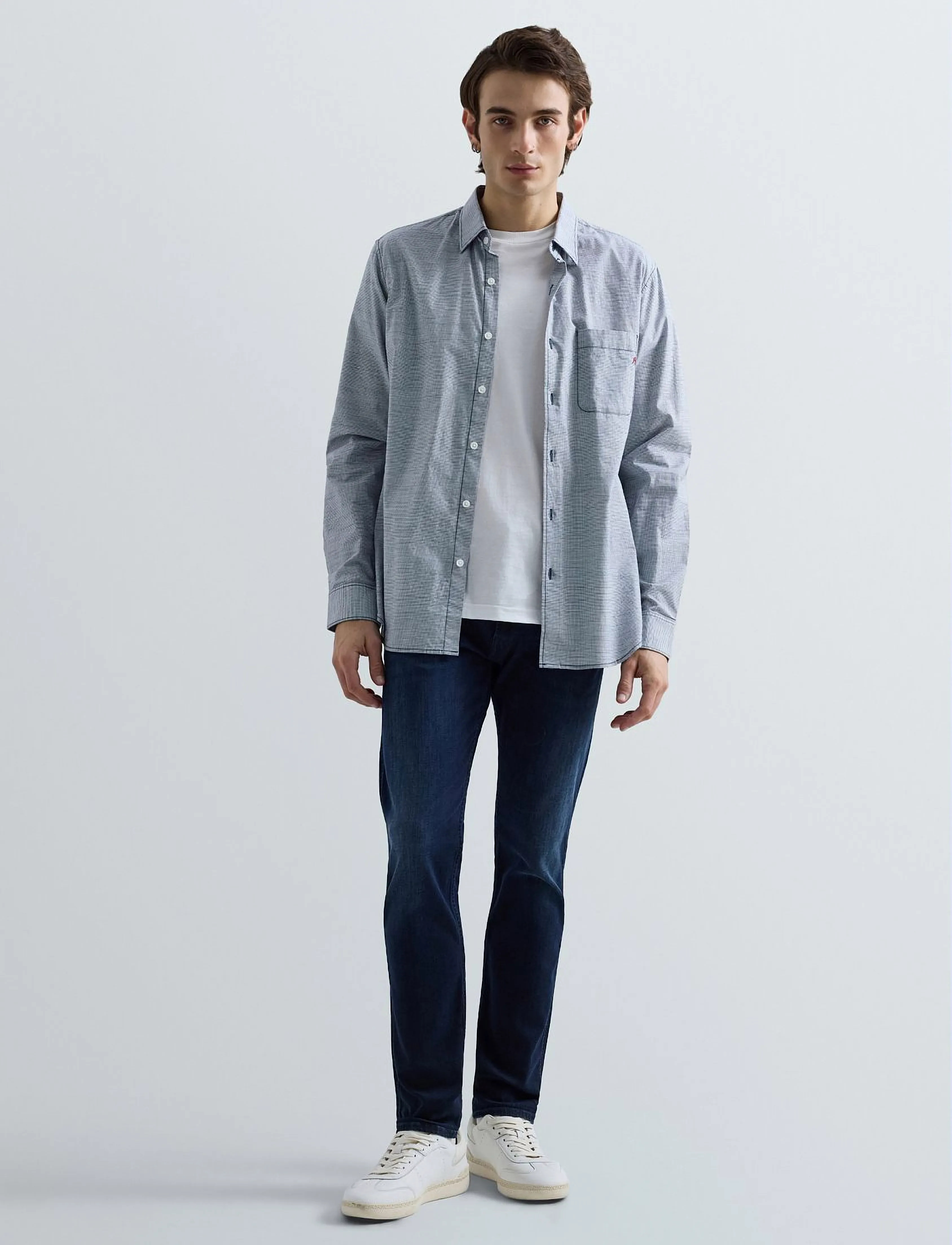 Replay - ANBASS Trousers SLIM 99 Denim - kitsad teksad - blue - 2