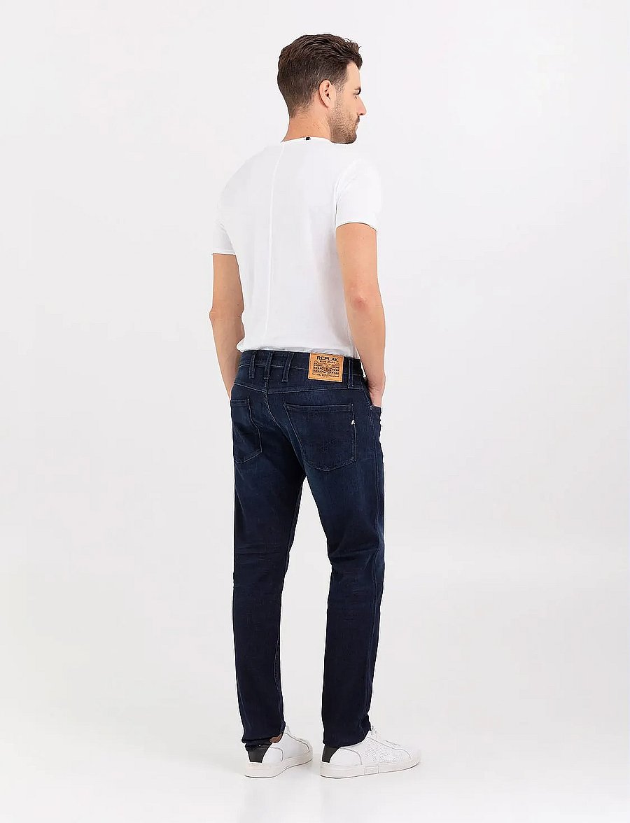 Replay - ANBASS Trousers SLIM 99 Denim - slim-fit jeans - blue - 5