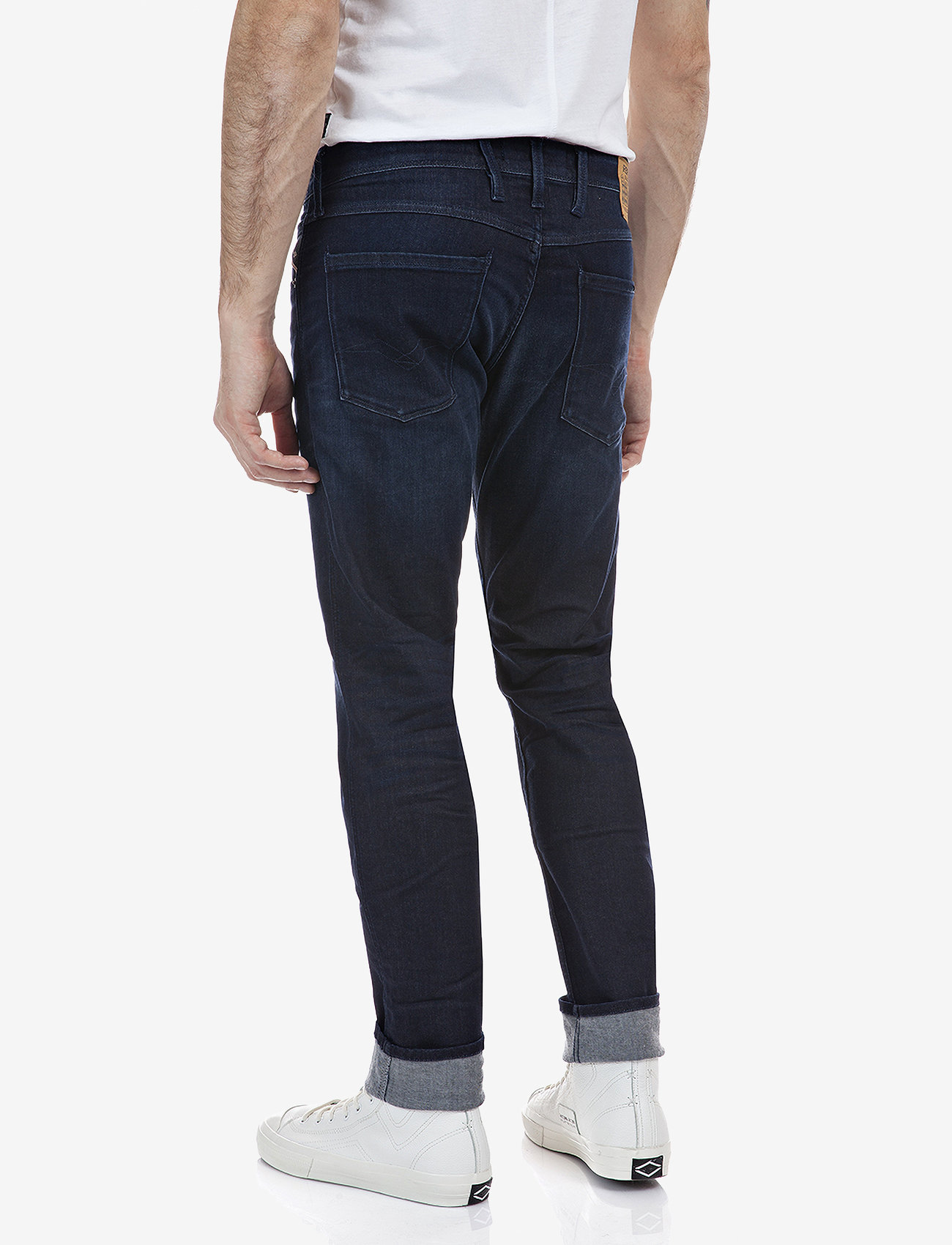 Replay - ANBASS Trousers SLIM 99 Denim - dark blue - 3
