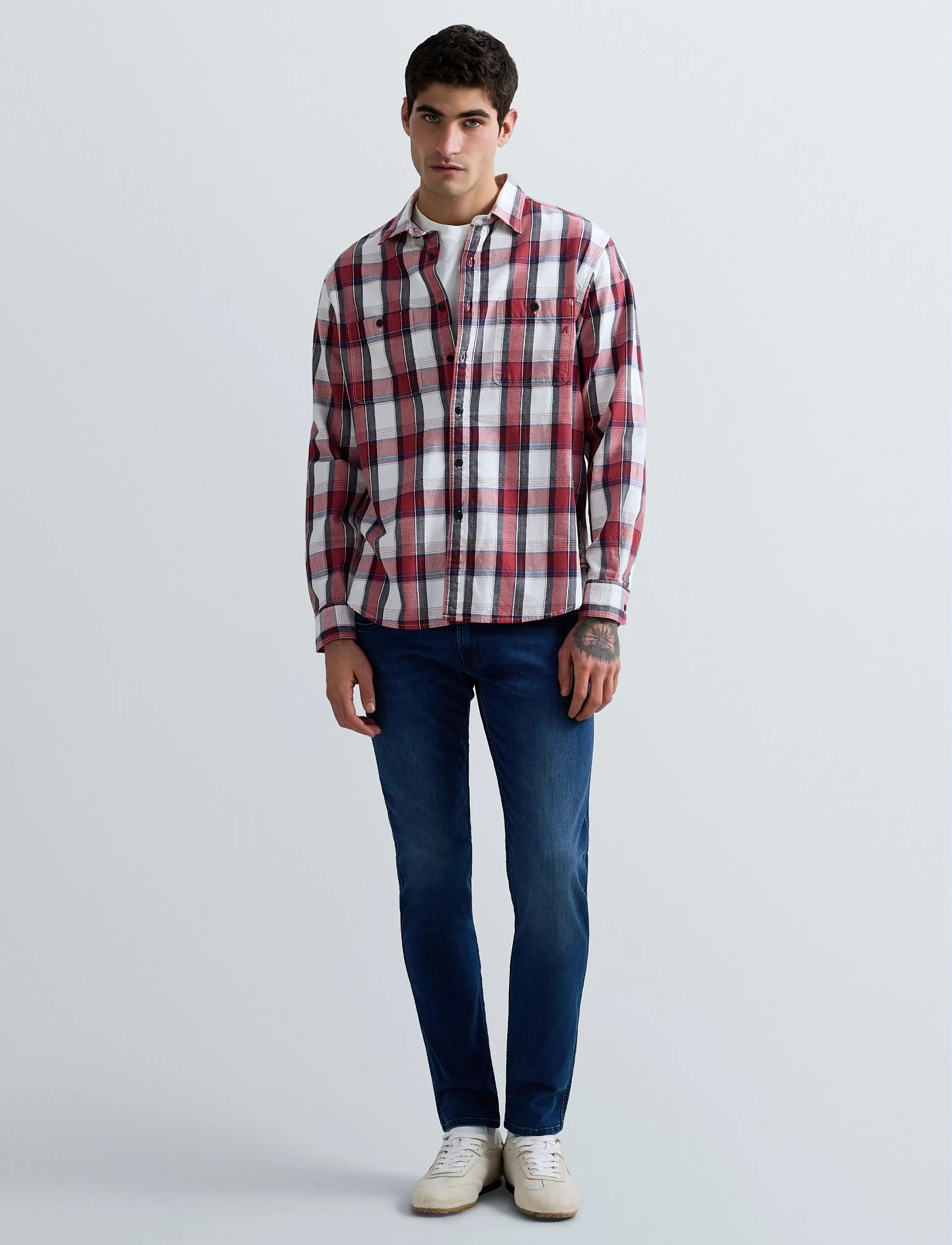 Replay - ANBASS Trousers SLIM 99 Denim - slim jeans - blue - 5