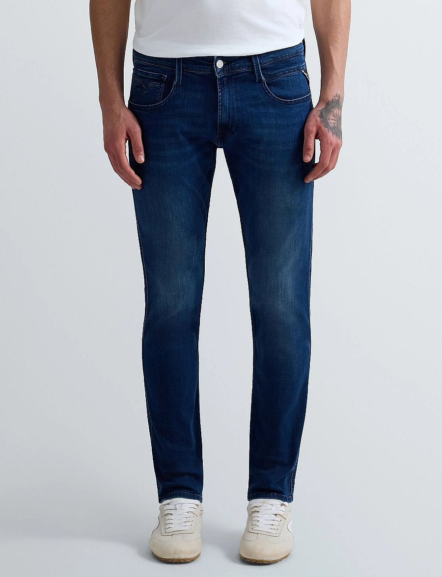 Replay - ANBASS Trousers SLIM 99 Denim - slim jeans - blue - 2