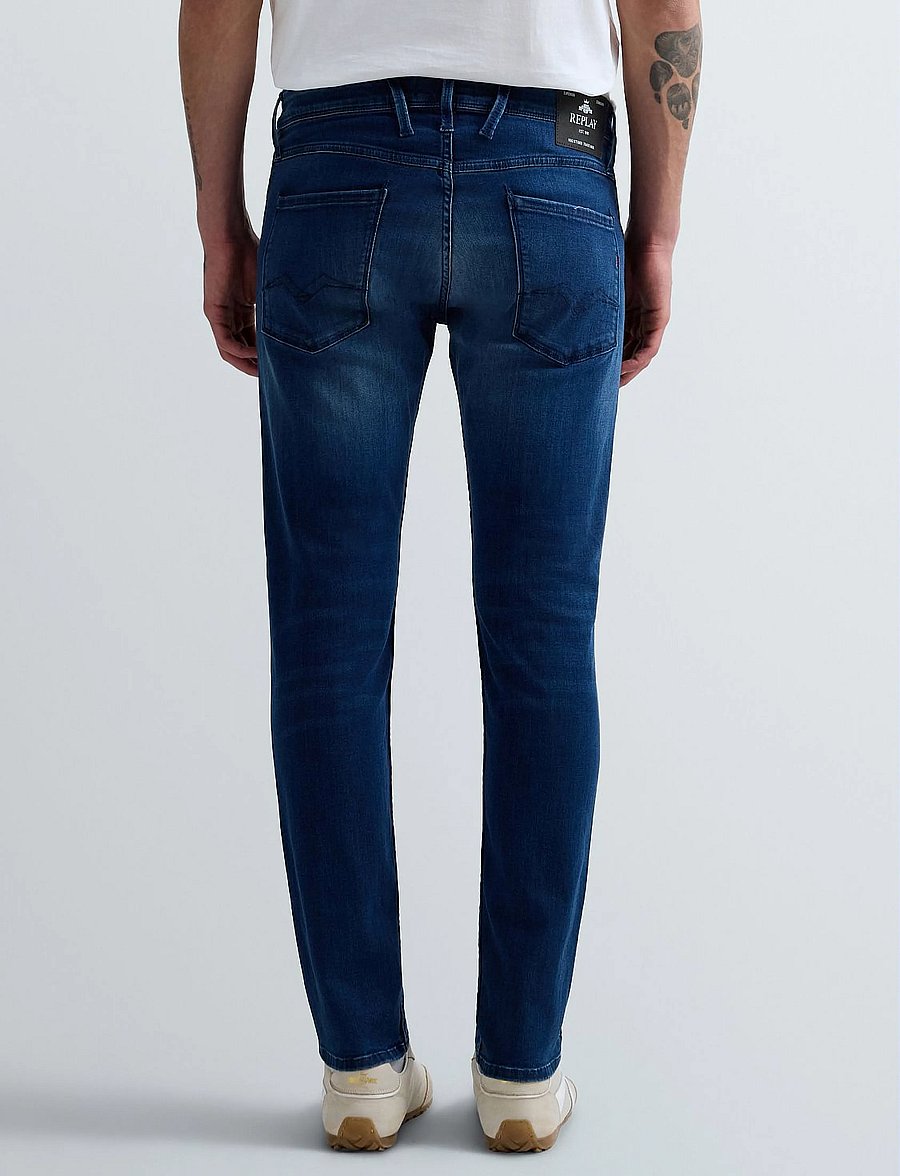Replay - ANBASS Trousers SLIM 99 Denim - slim jeans - blue - 3