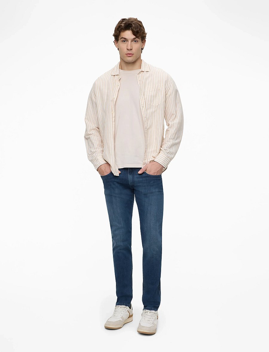 Replay - ANBASS Trousers SLIM 99 Denim - slim-fit jeans - medium blue - 3