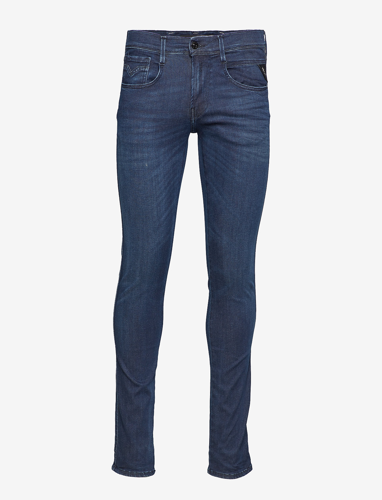 Replay - ANBASS Trousers SLIM Hyperflex - slim jeans - dark blue - 0