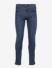 Replay - ANBASS Trousers SLIM Hyperflex - slim jeans - dark blue - 0