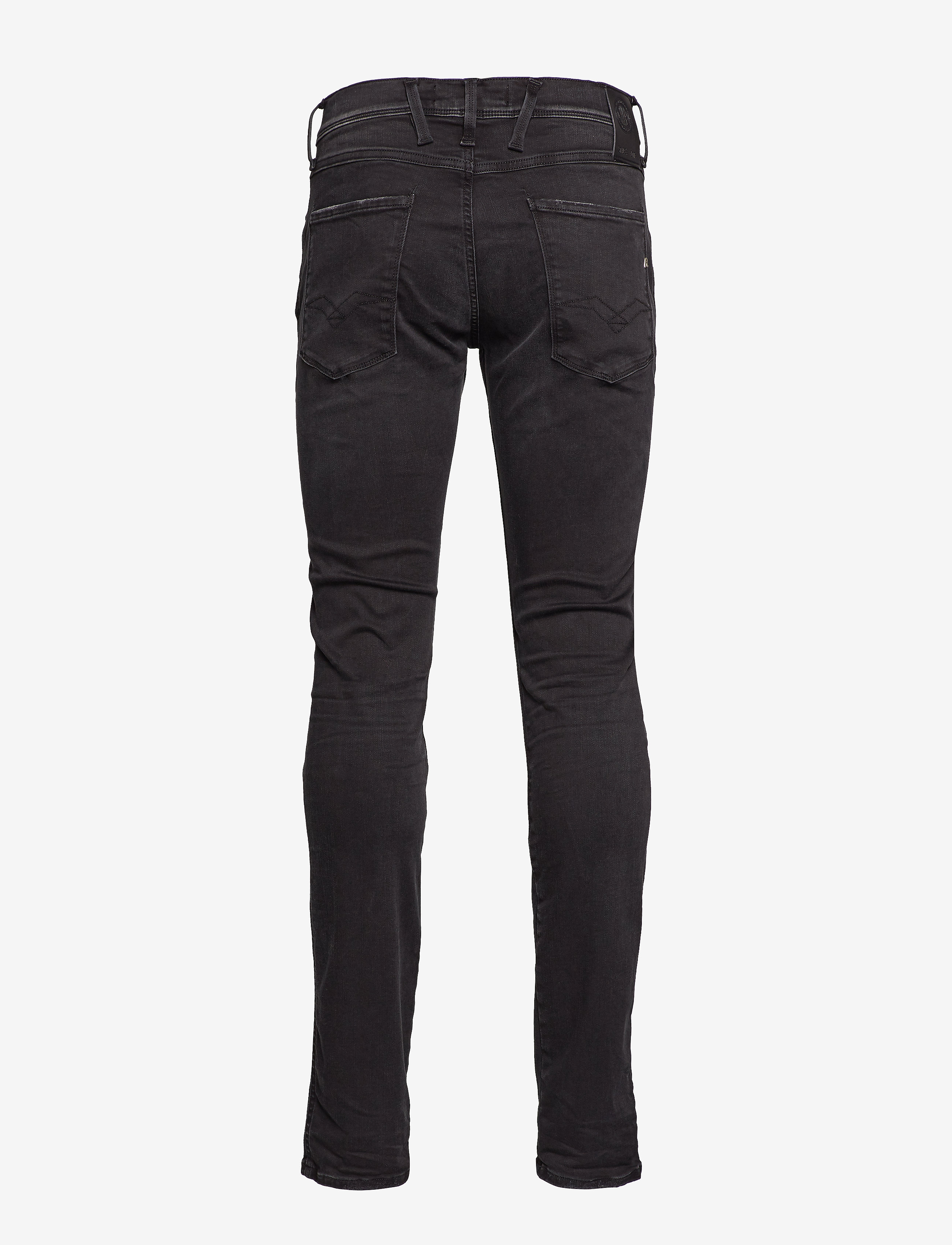 Replay - ANBASS Trousers SLIM Hyper Cloud - püksid & teksad - black - 2