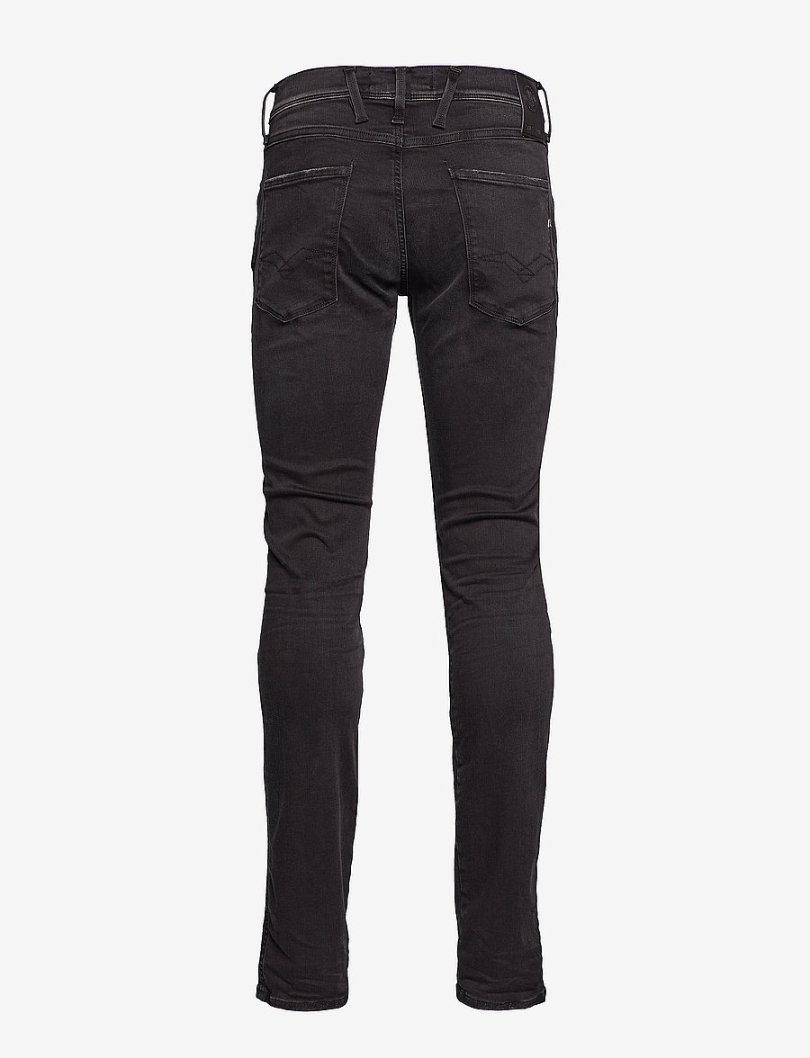 Replay - ANBASS Trousers SLIM Hyper Cloud - slim-fit jeans - black - 2