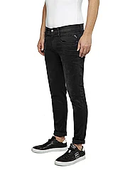 Replay - ANBASS Trousers SLIM Hyper Cloud - slim fit jeans - black - 7