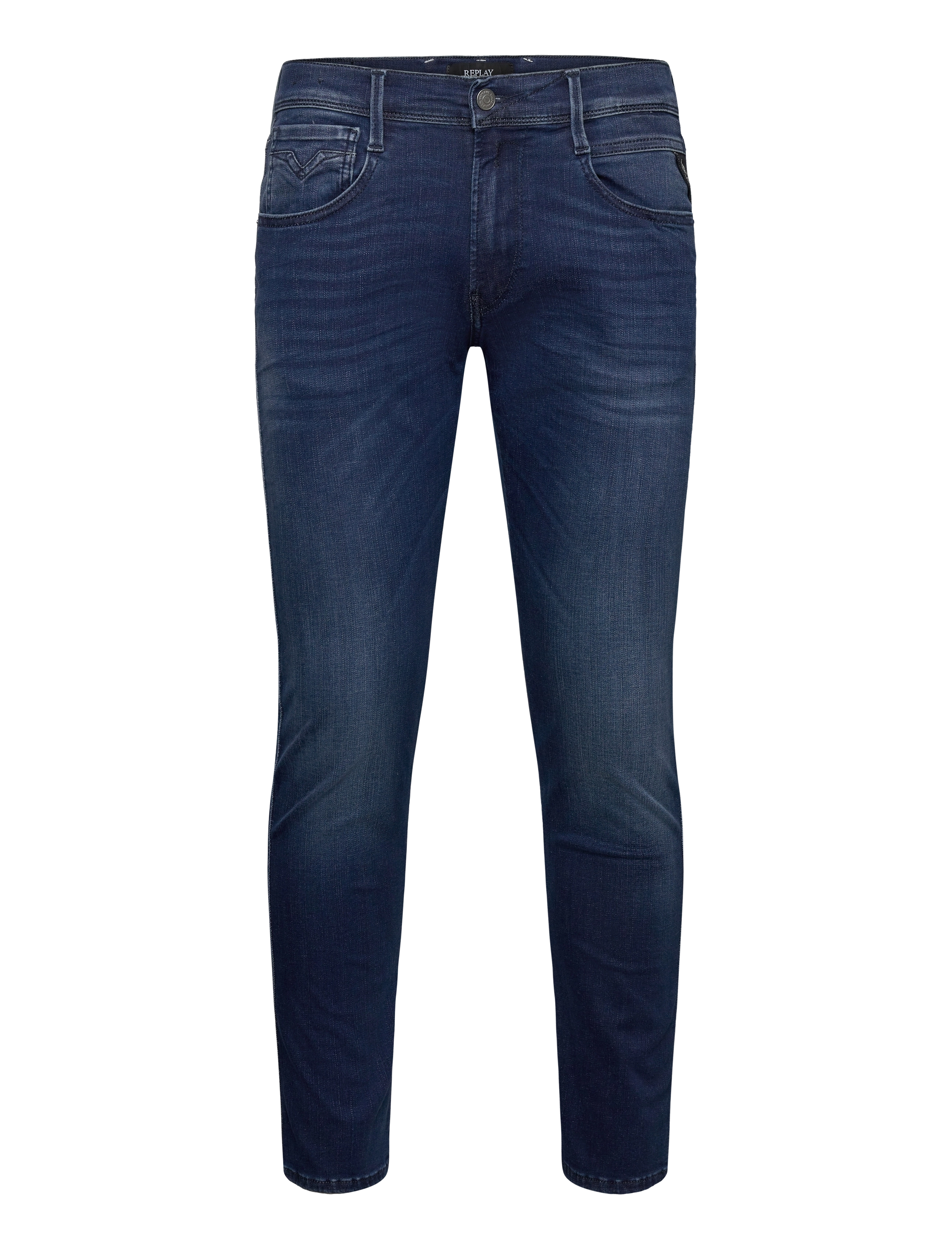 Replay ANBASS Trousers SLIM Hyper Cloud - Jeans - BLUE / blue