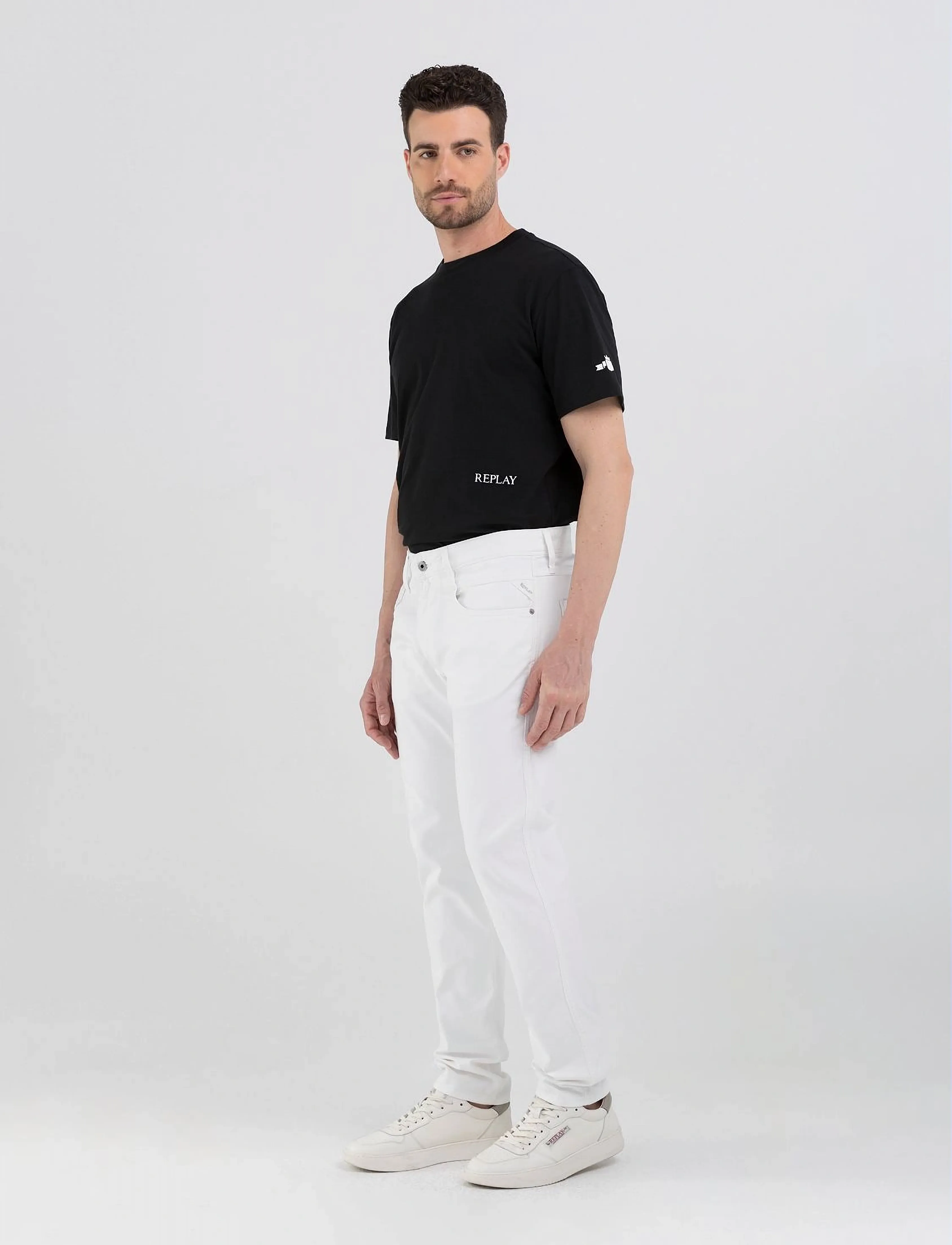 REPLAY Anbass Slim C-Stretch Denim Trousers jeans herr – bild 5