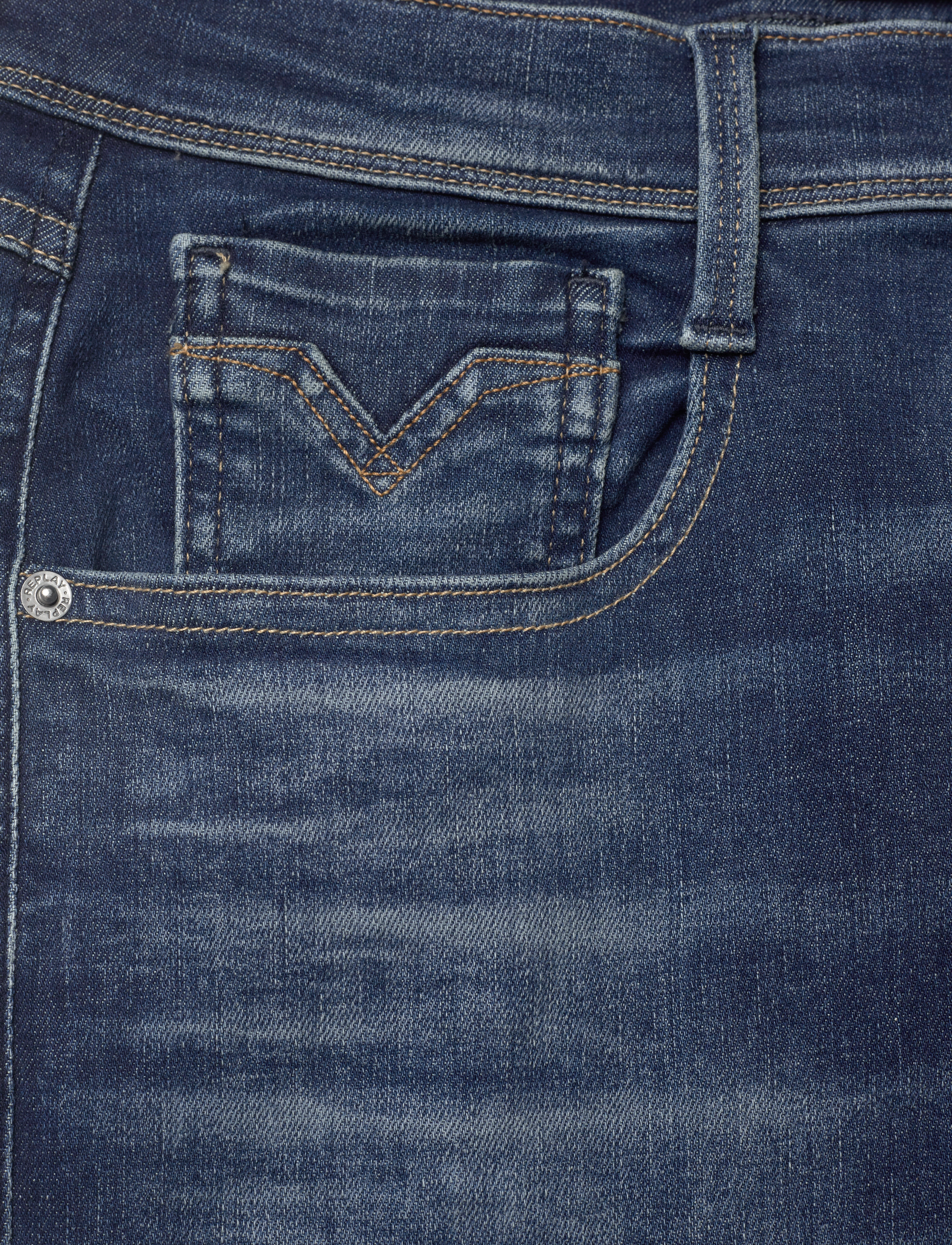 Replay - ANBASS Trousers SLIM Hyperflex Dust - blue - 2