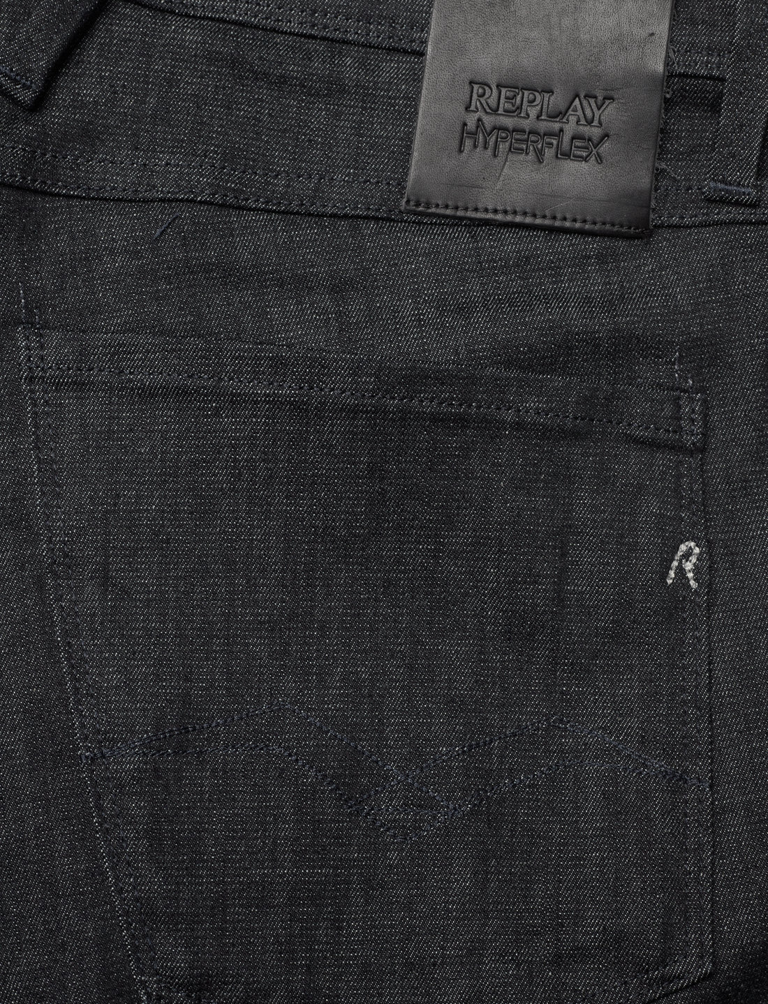 Replay - ANBASS Trousers SLIM Forever Dark - džinsa bikses ar tievām starām - blue - 4